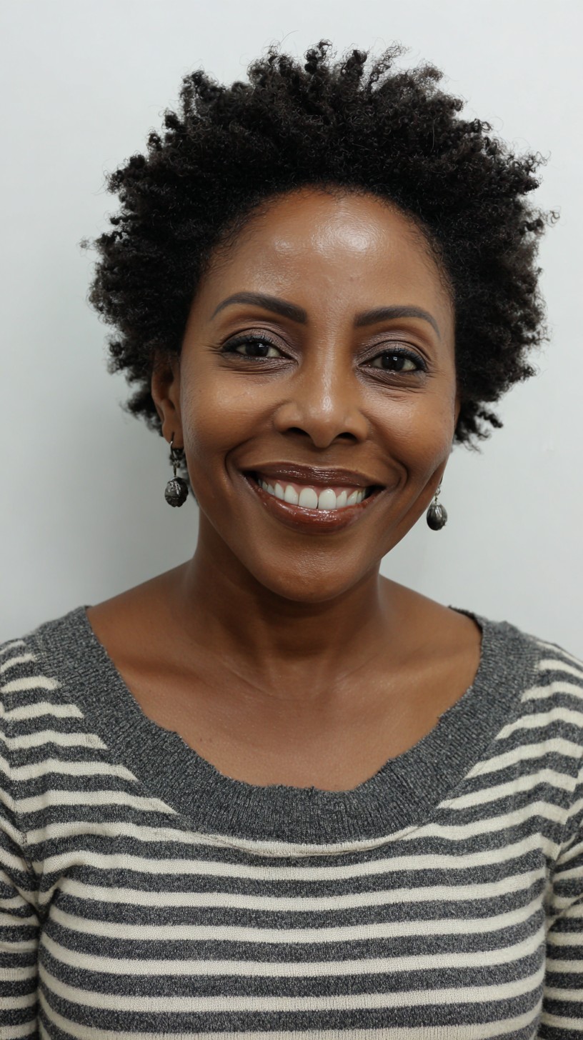 Vibrant Short Natural Coiled Top