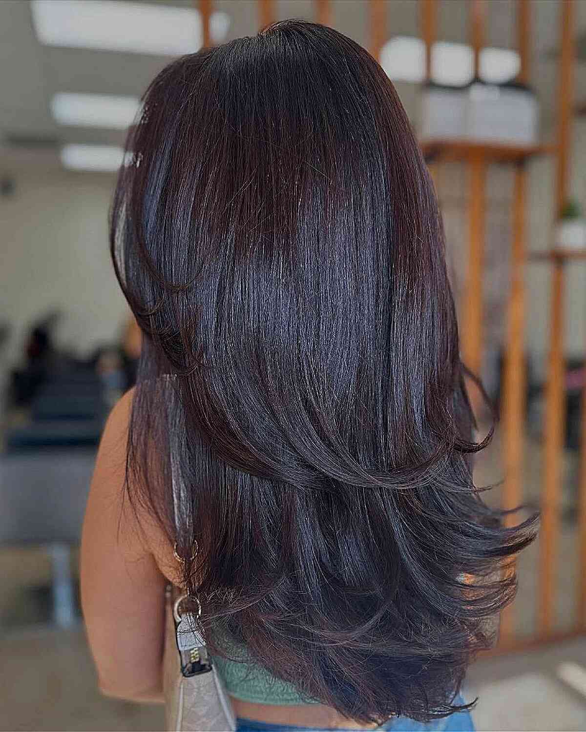 Beautiful Long Layered Haircut with Soft Movement