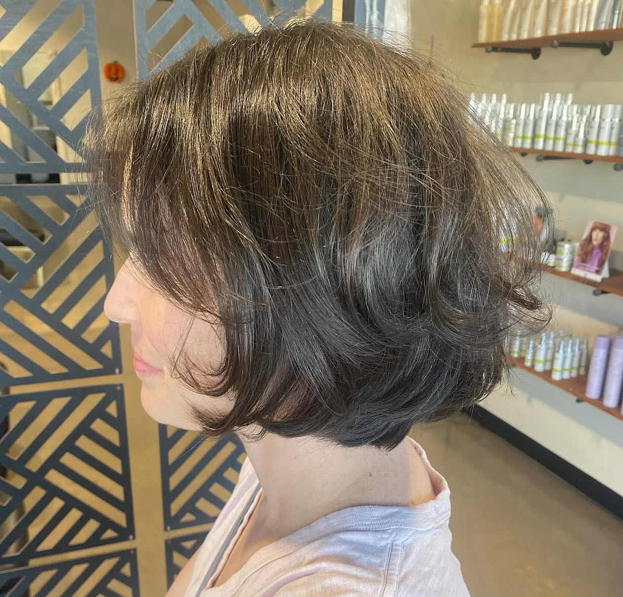 Chic Textured Bob with Subtle Waves