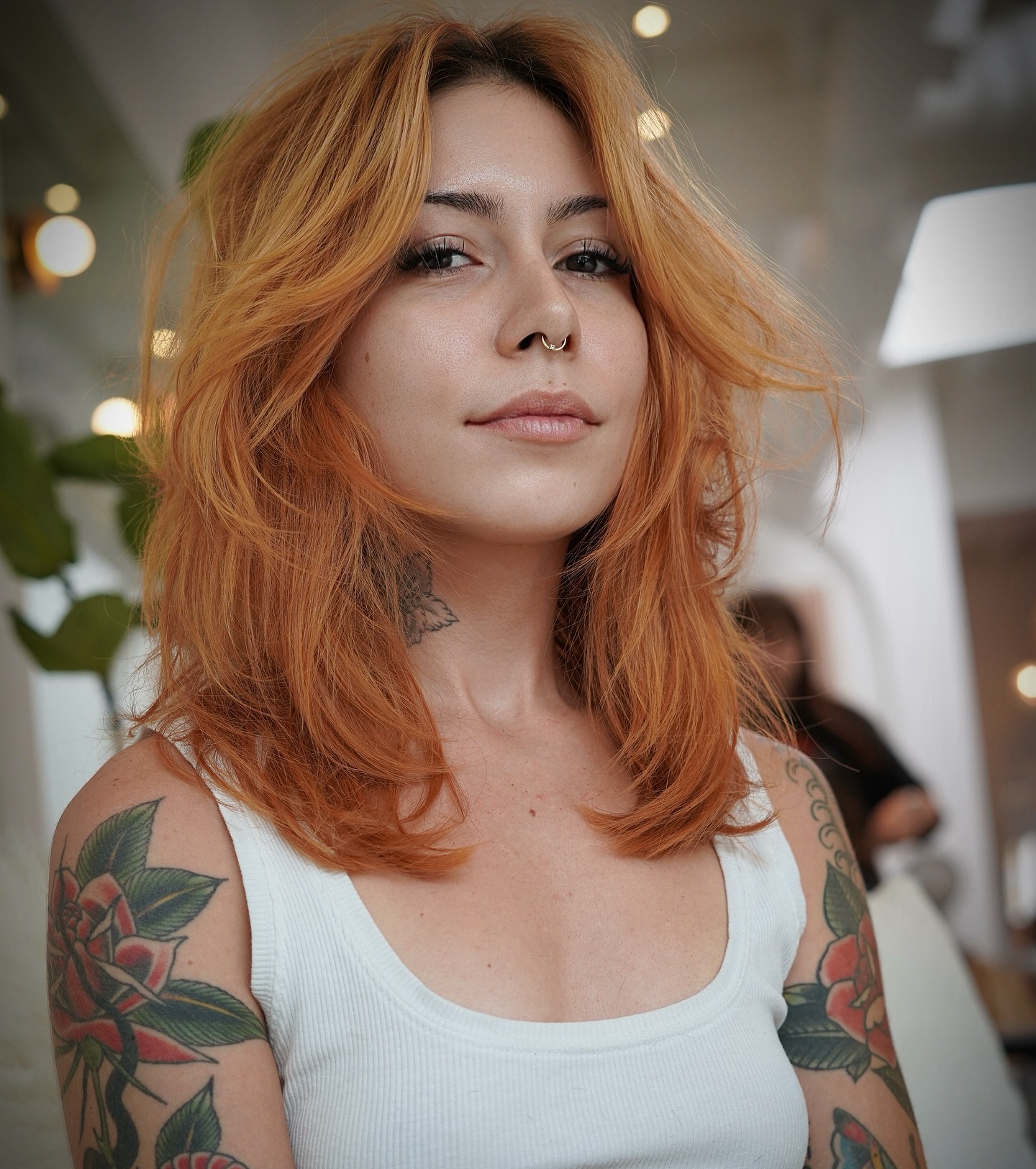 Copper-Toned Textured Lob with Graduated Layers