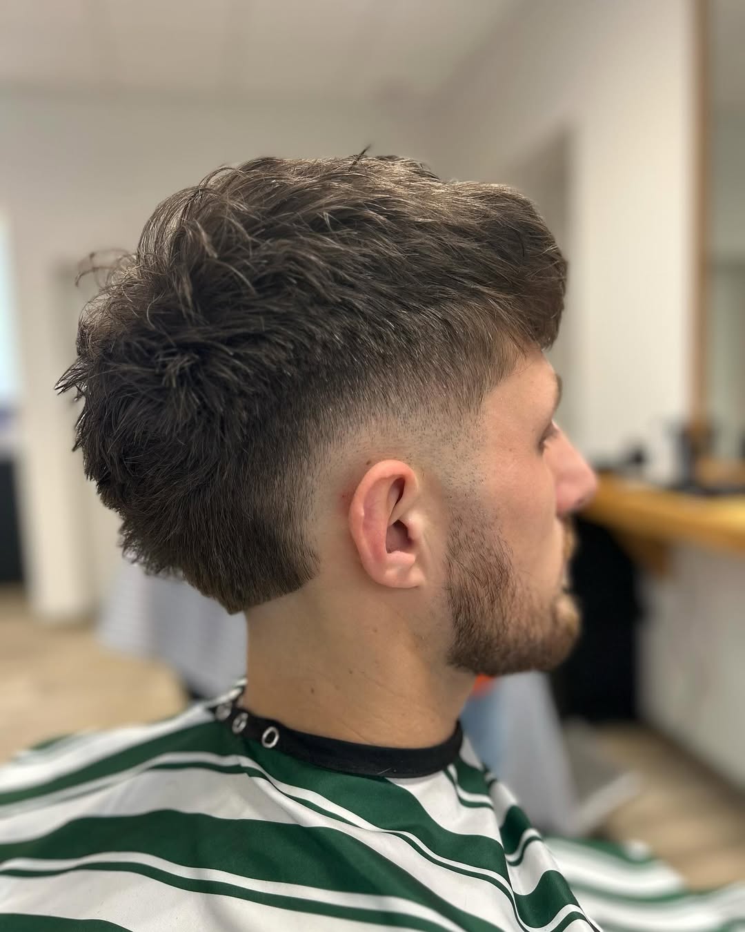 Dynamic Textured Top with Precision Fade