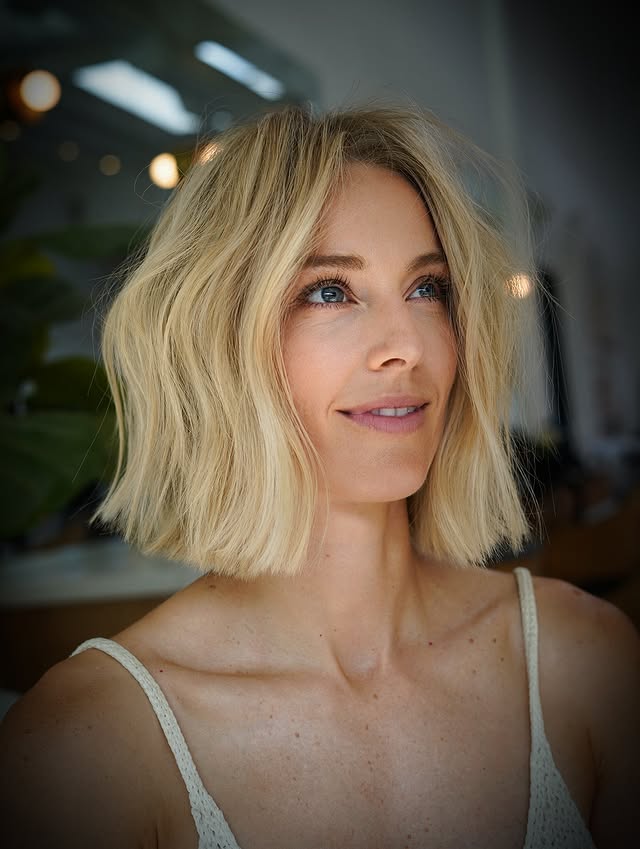 Sprudelnder, strandartiger, texturierter Lob