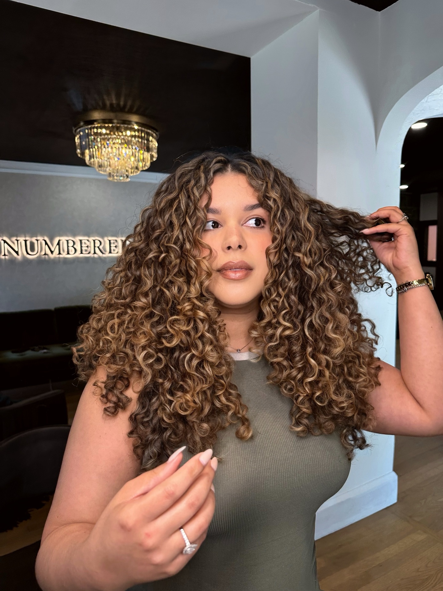 Lush Voluminous Cinnamon Curl Cascade