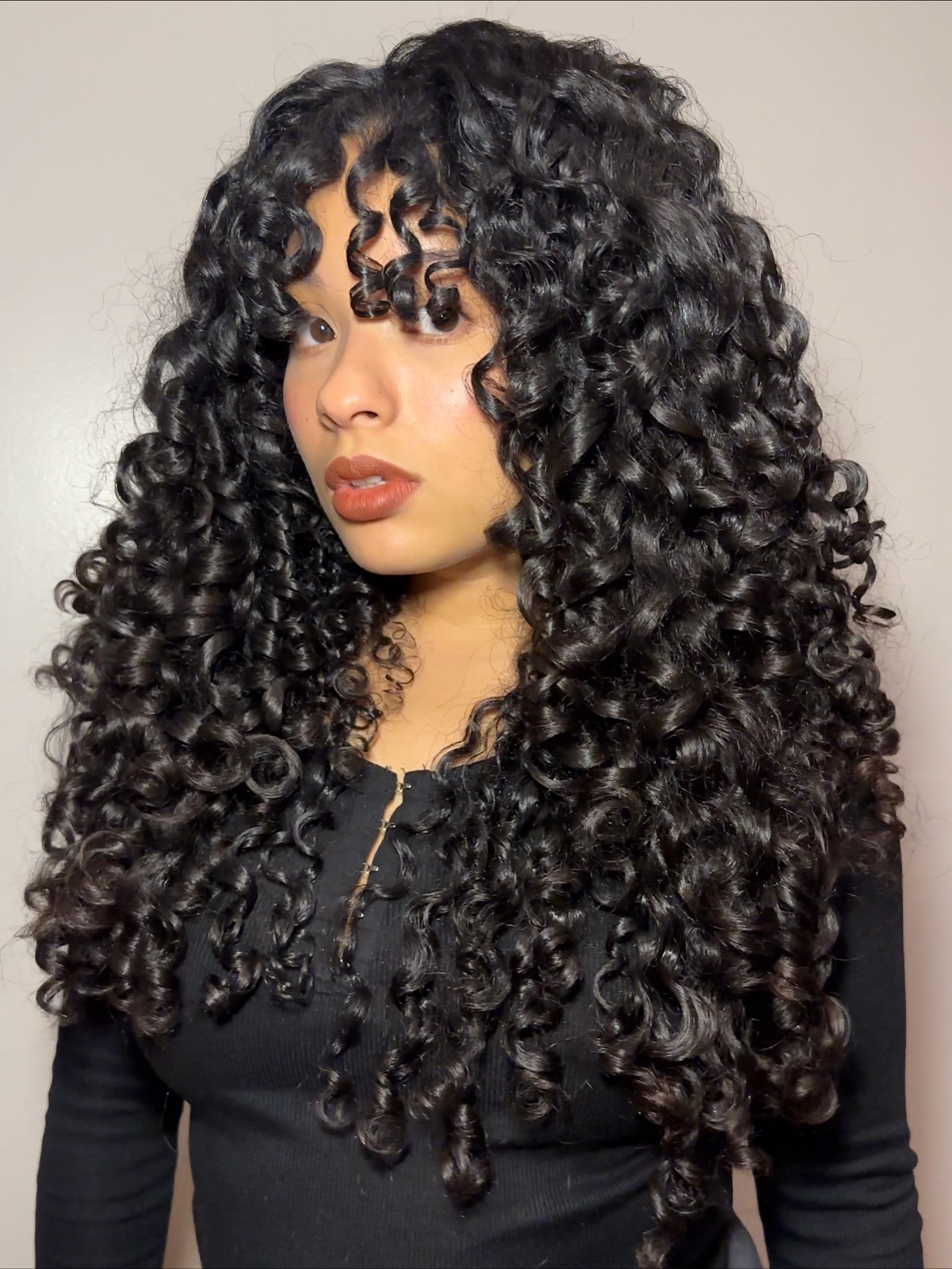 Luxurious Voluminous Natural Curls