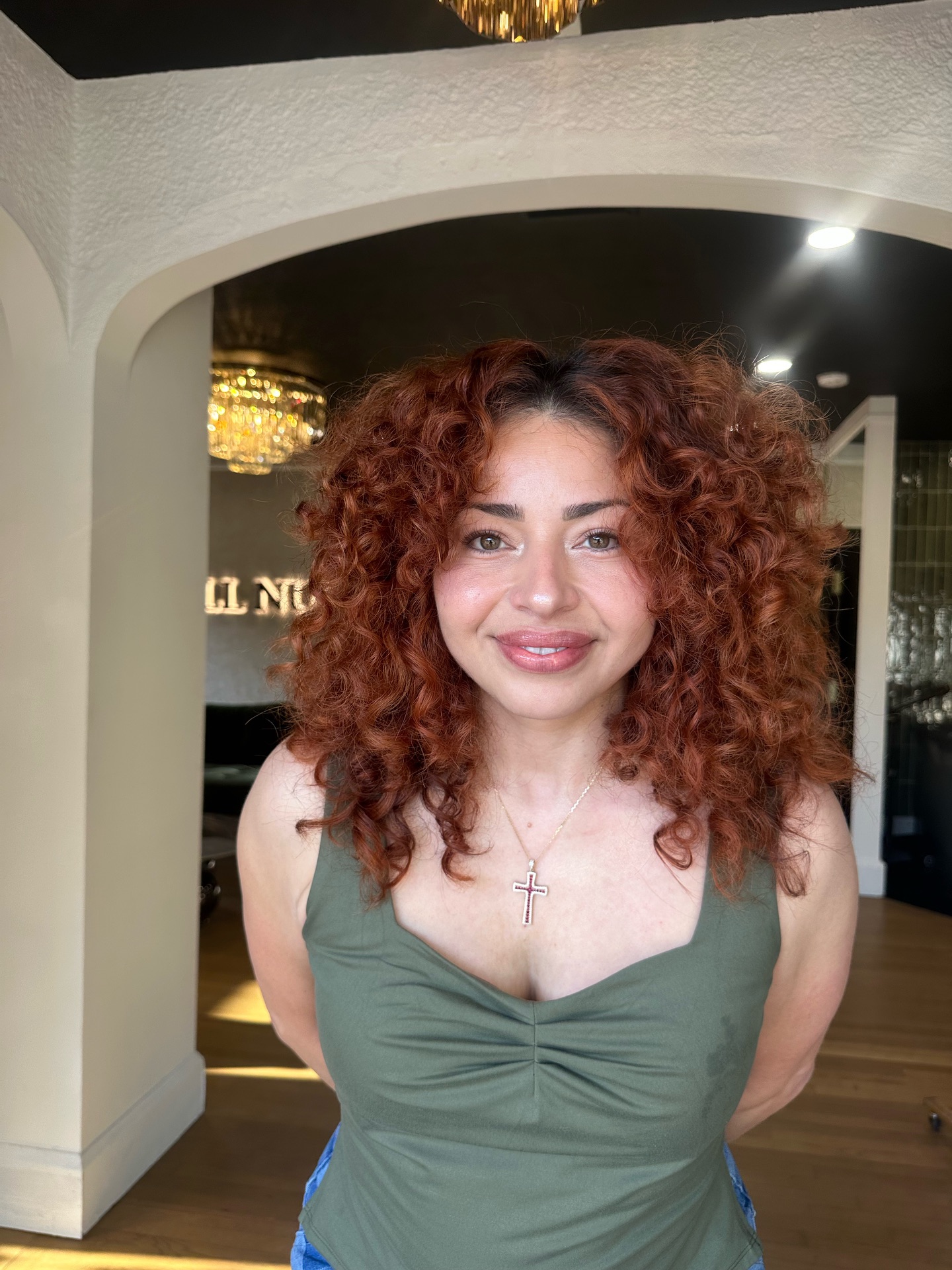 Radiant Chestnut Copper Curls