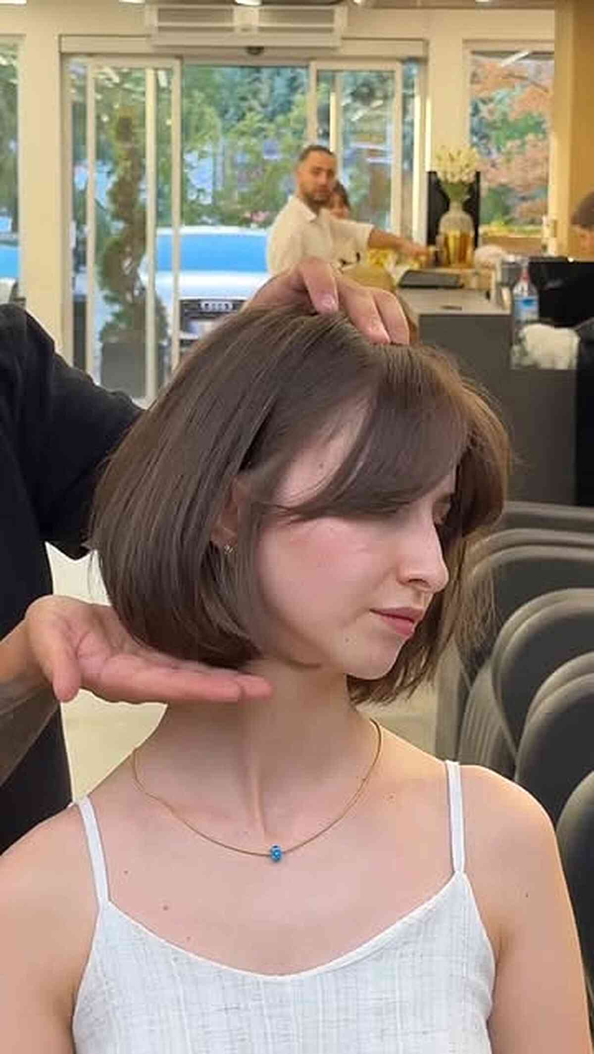 Stylish Curved Bob with Soft Layers