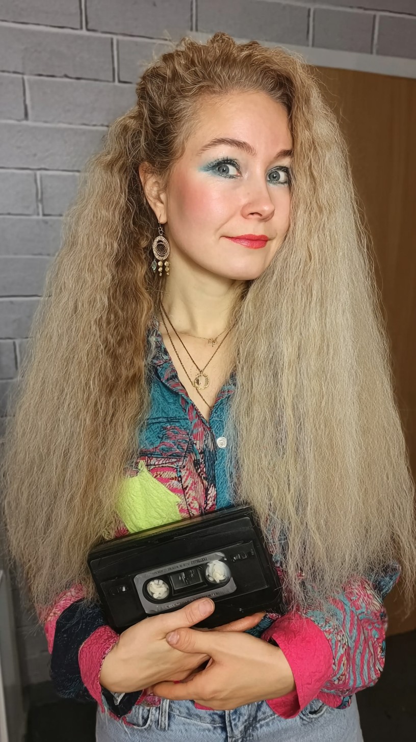 Voluminous Crimped Waves with Root Lift