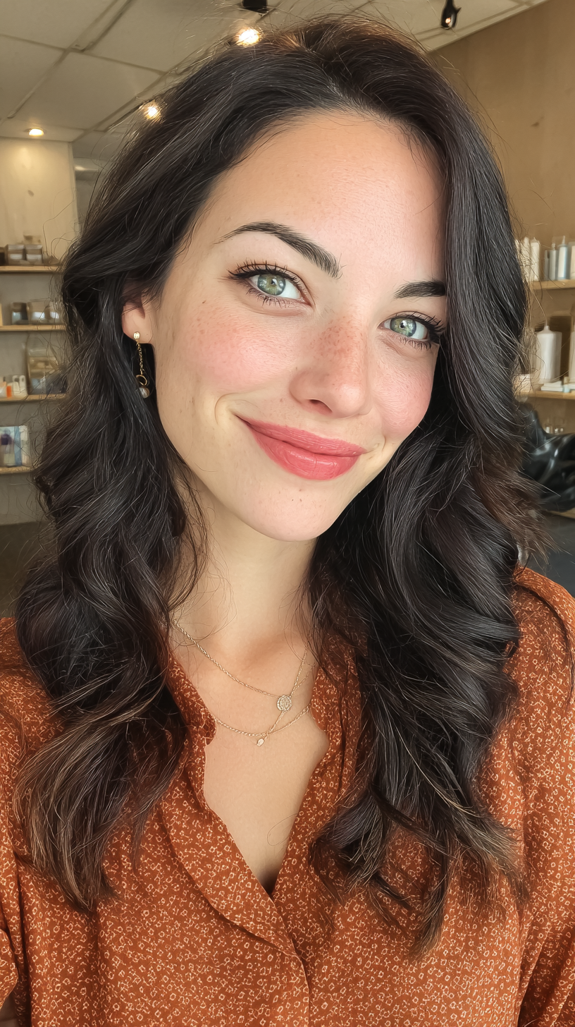 Chic Voluminous Layered Waves