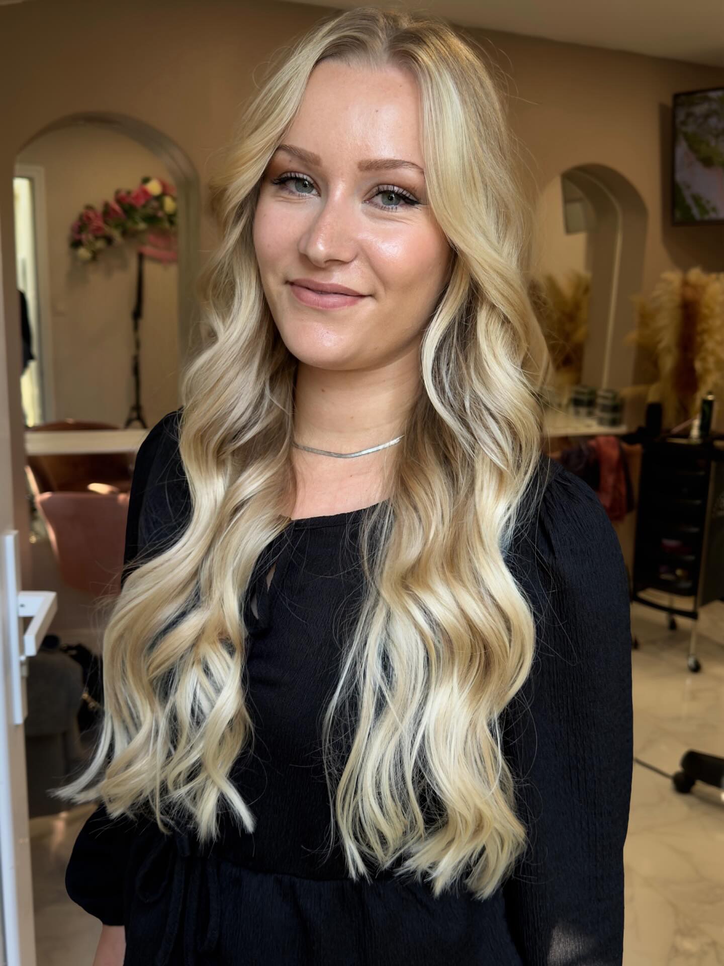 Işıltılı Vurgularla Zahmetsiz Vanilya Dalgaları