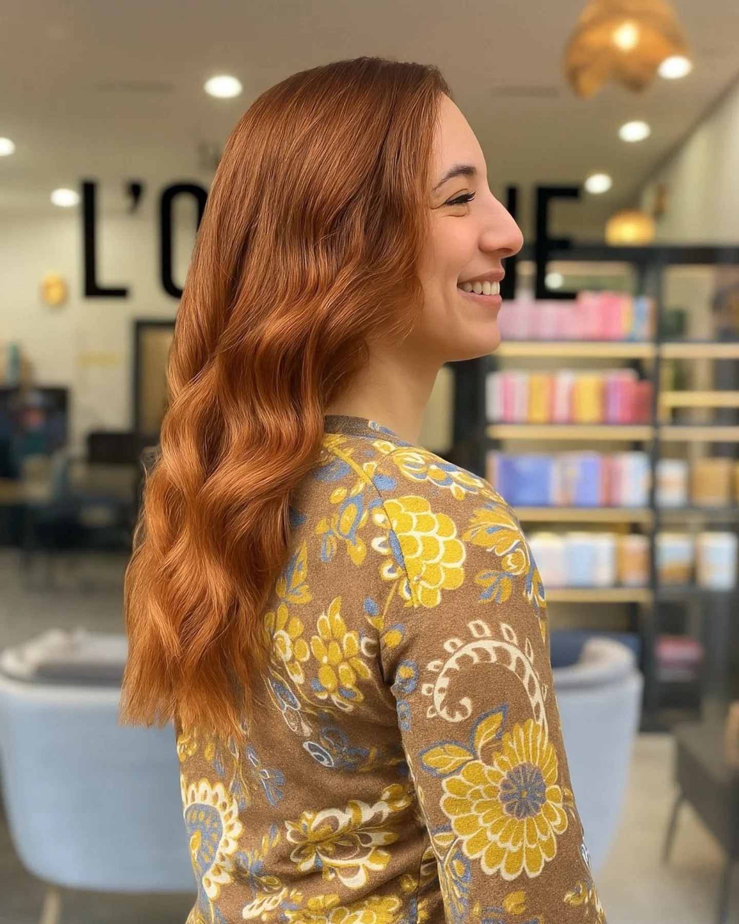 Kusursuz Karışımlı Zengin Kestane Dalgaları