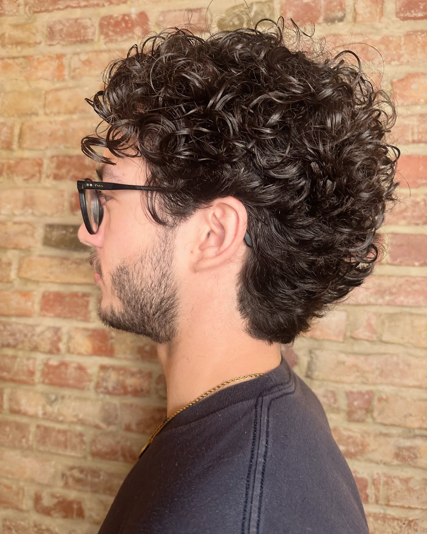 Structured Natural Curly Top
