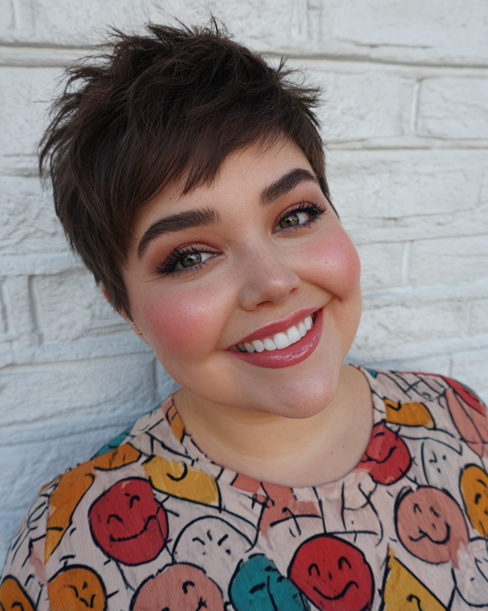 Textured Pixie Cut with Soft Layers