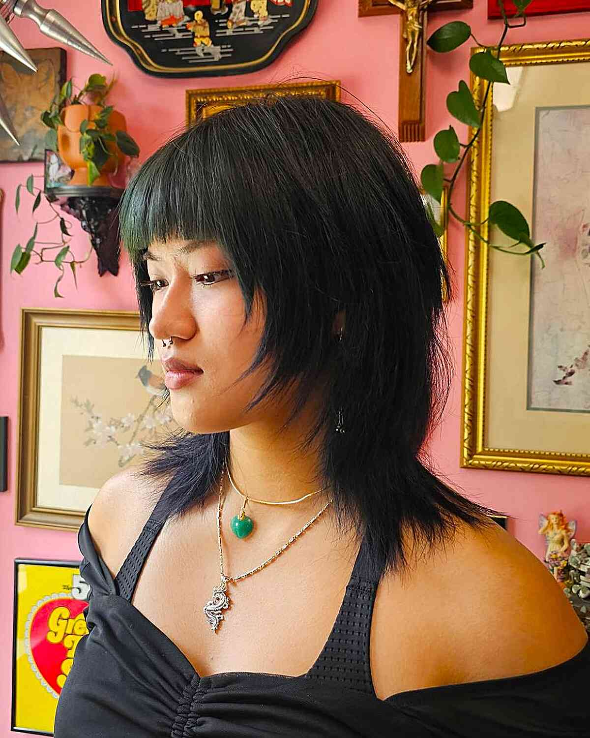 Trendy Wolf Cut with Textured Layers