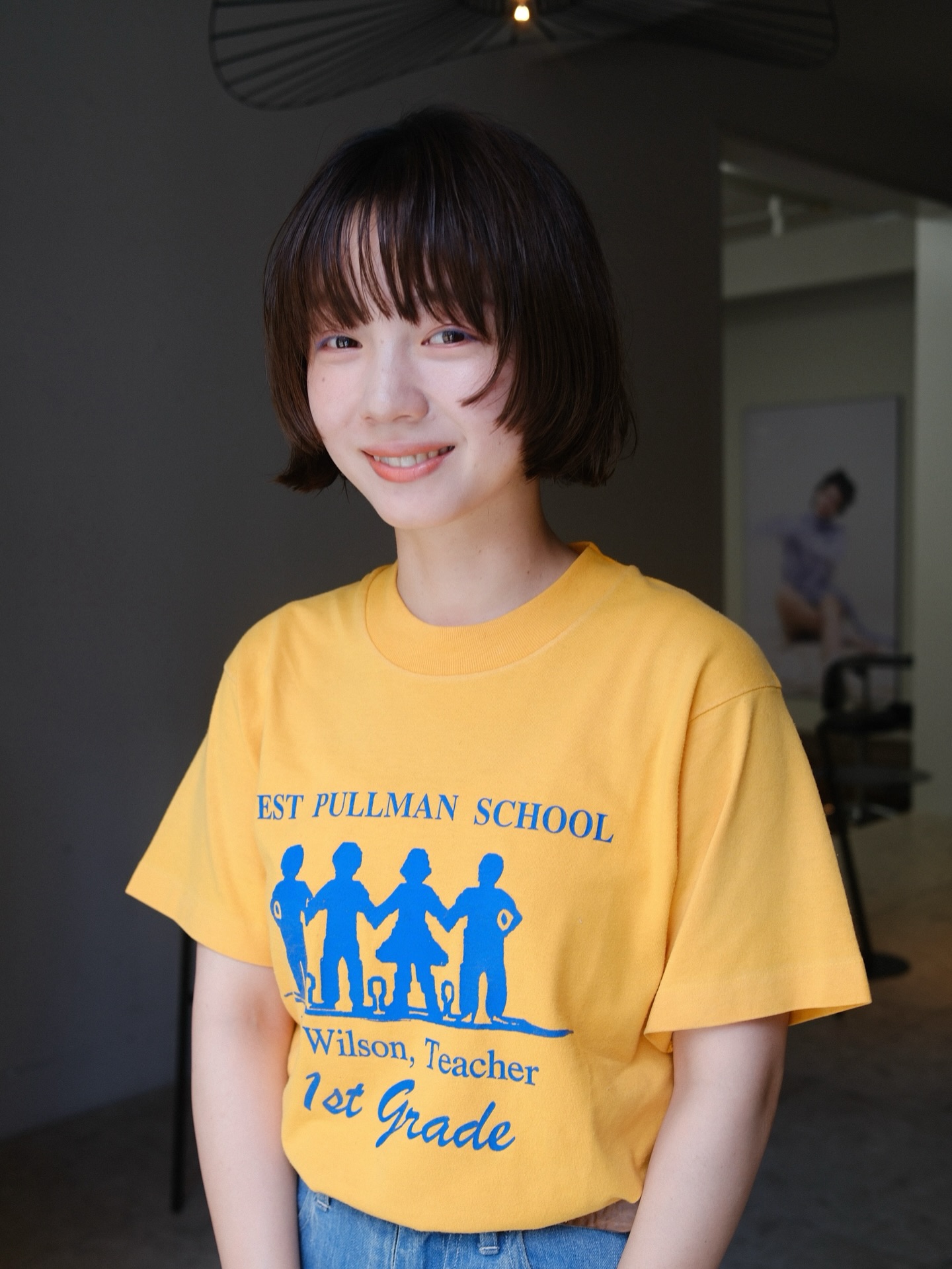 Youthful Bob with Soft Front Bangs