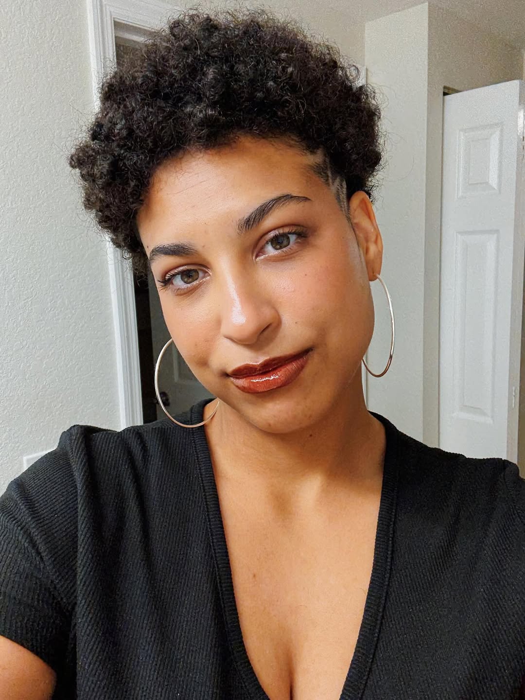 Bold Tapered Natural Curl Contour