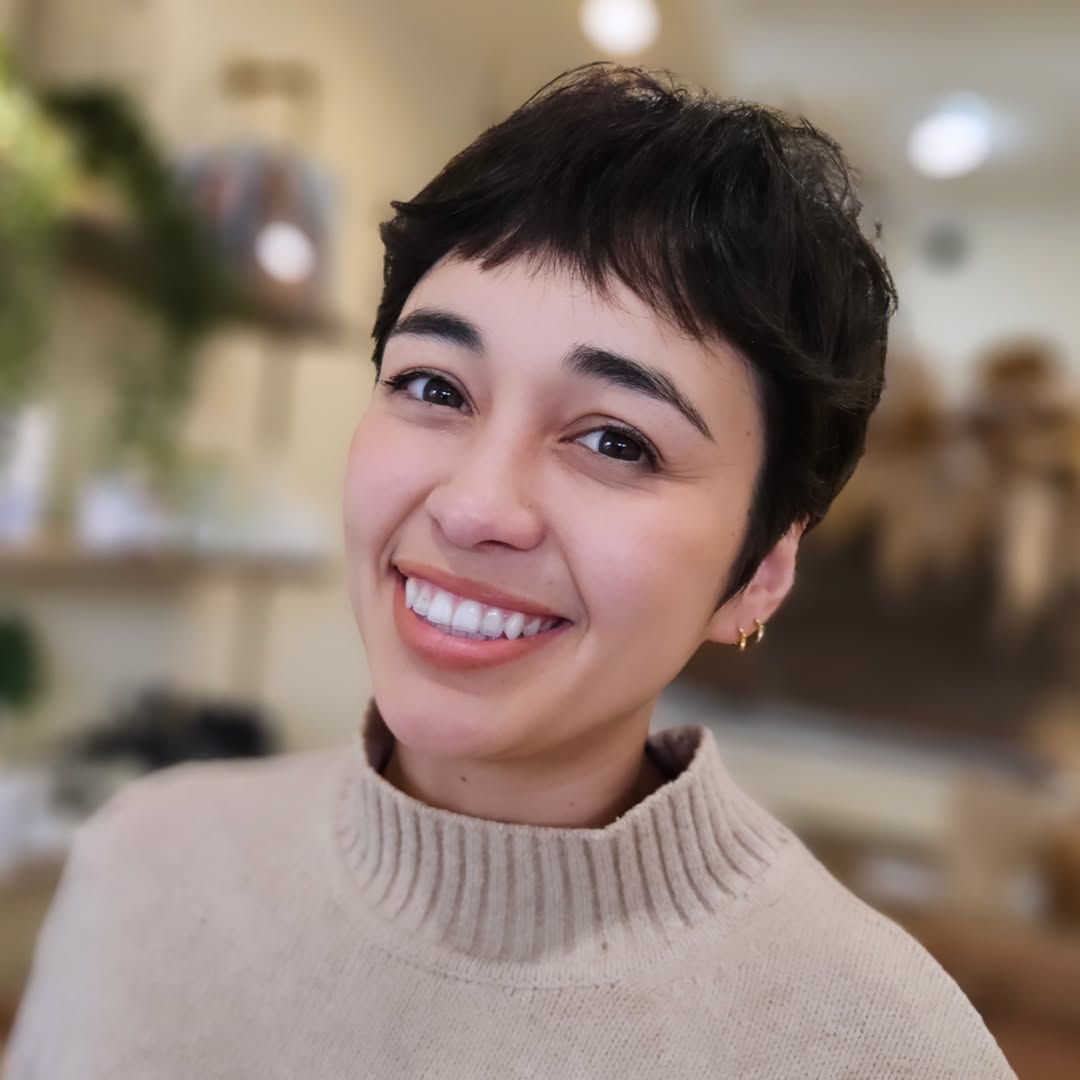 Chic Espresso Pixie Cut with Natural Texture