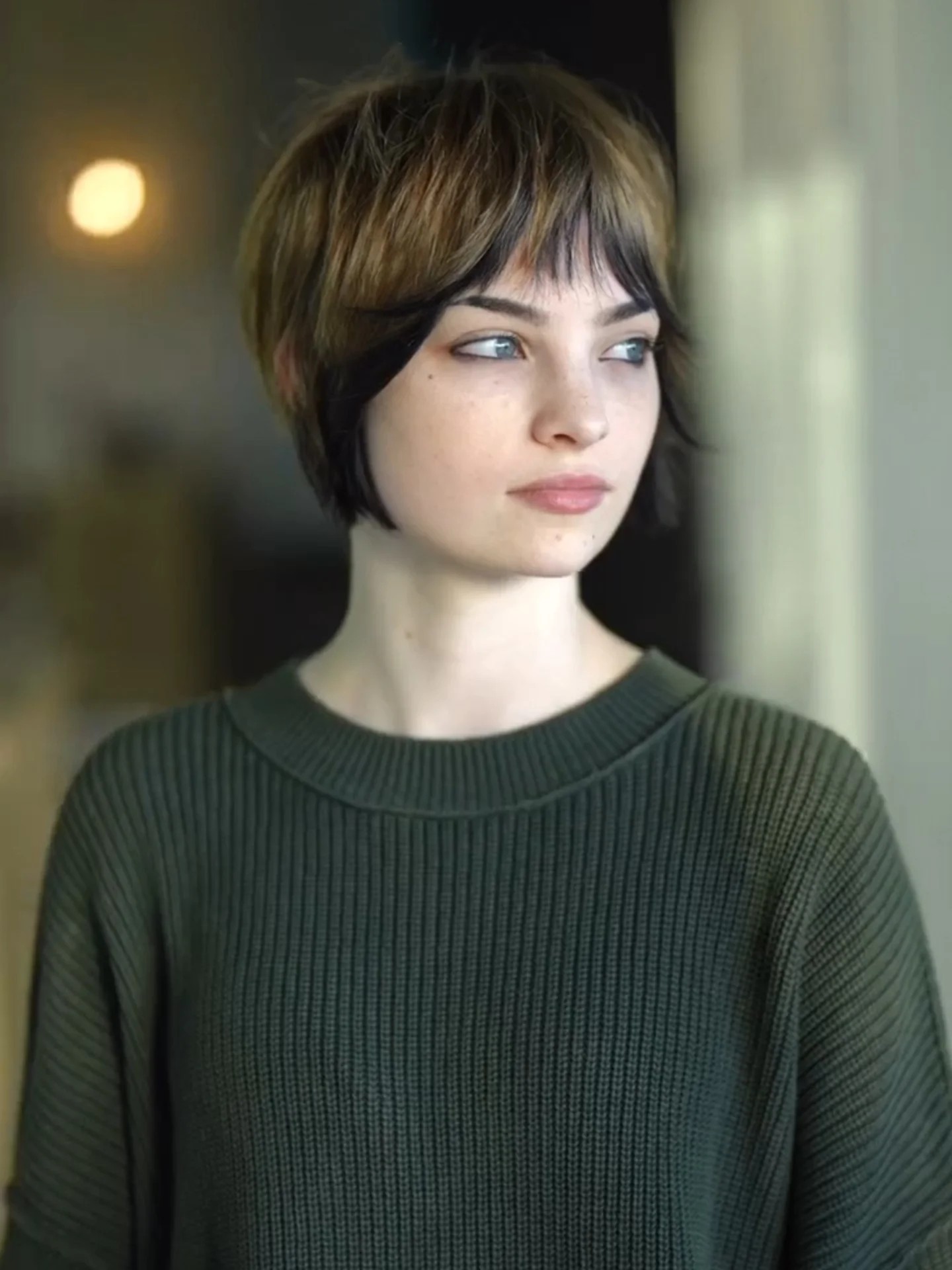 Chic Textured Pixie with Tapered Sides