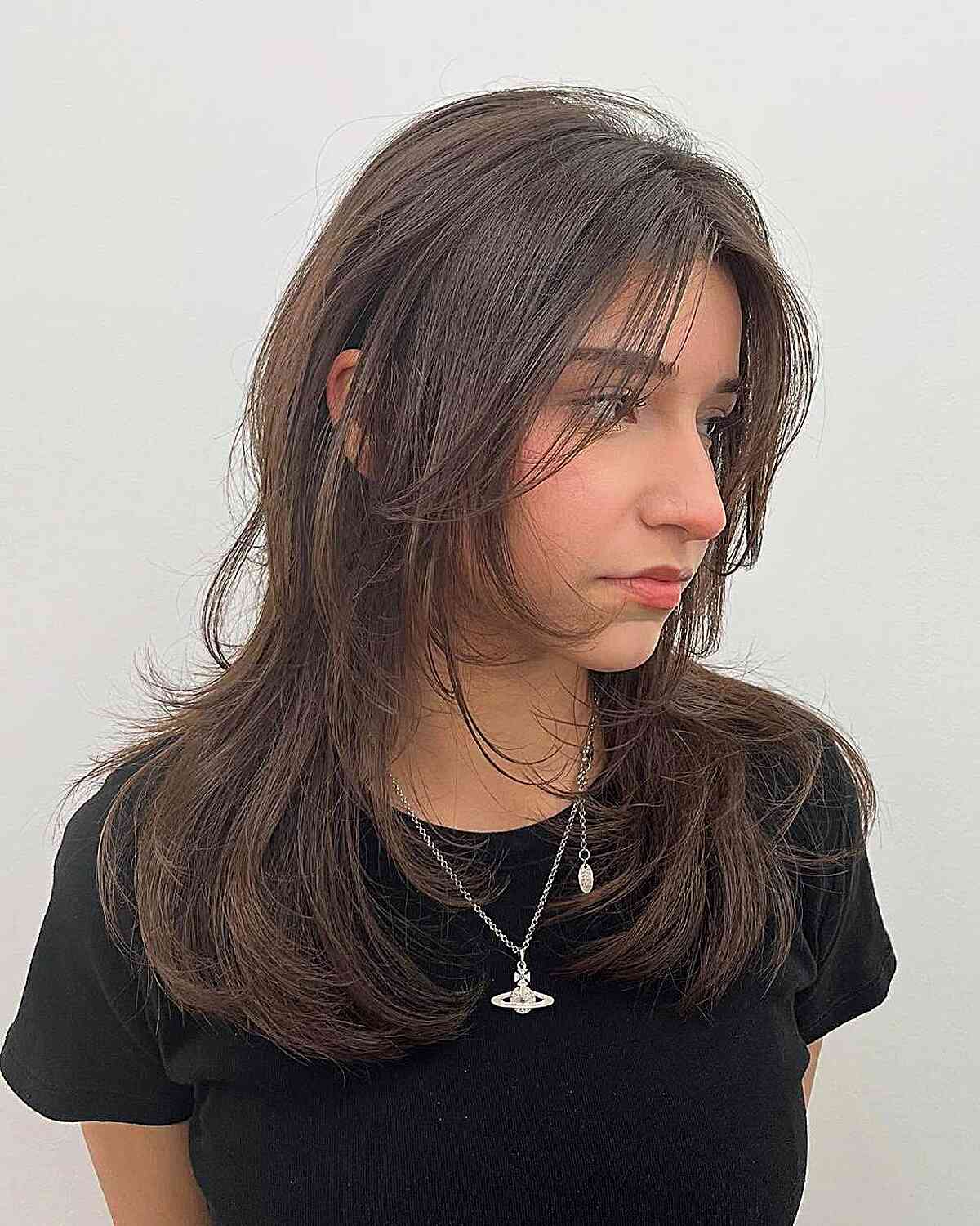 Modern Hush Cut with Soft Layers