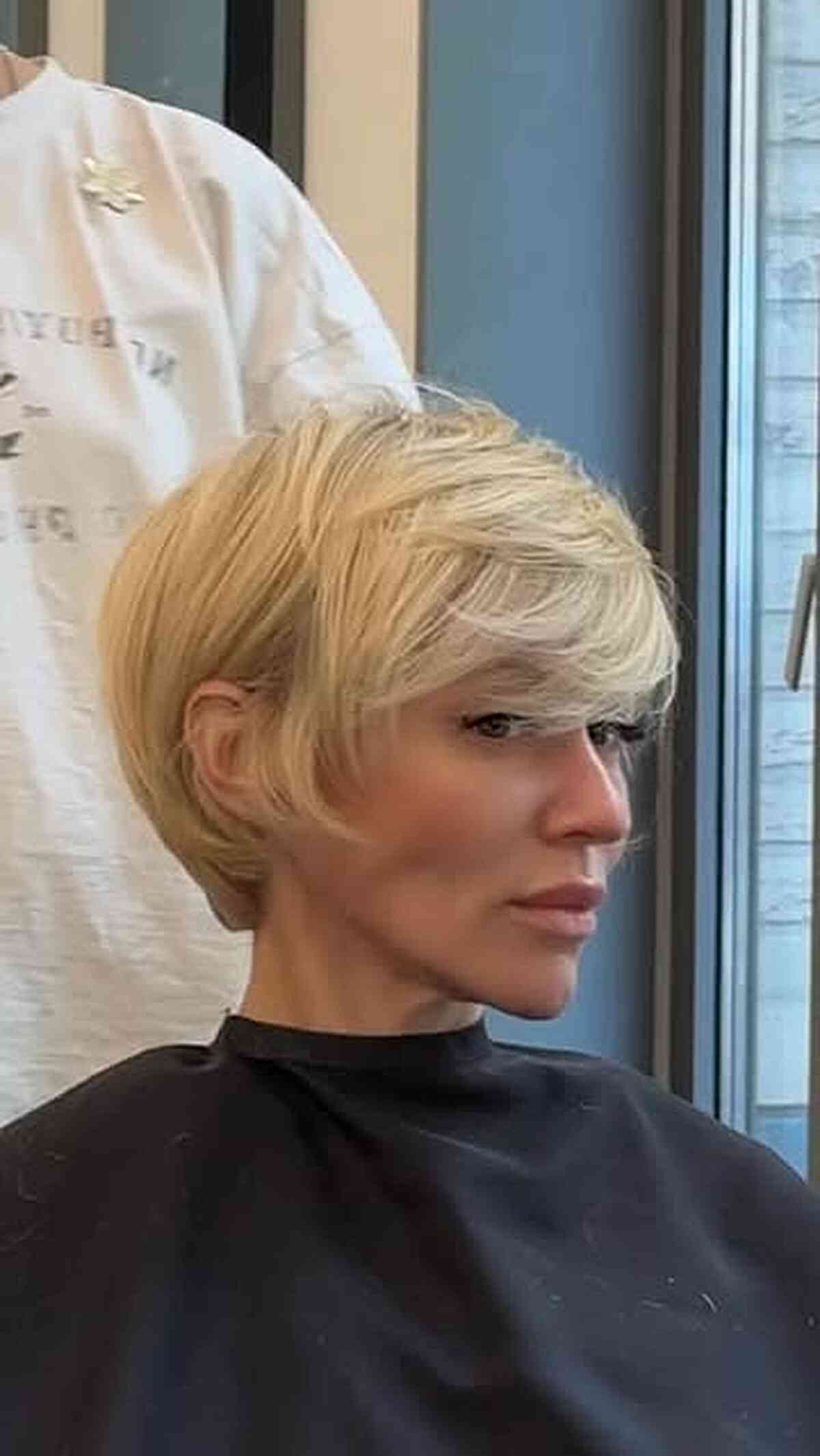Textured Pixie Cut for Women Over 50