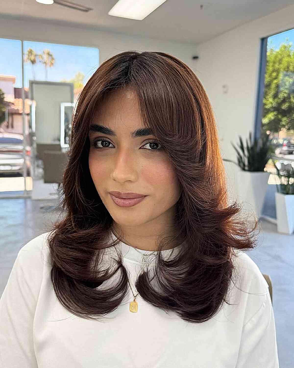 Modern Face-Framing Layered Cut