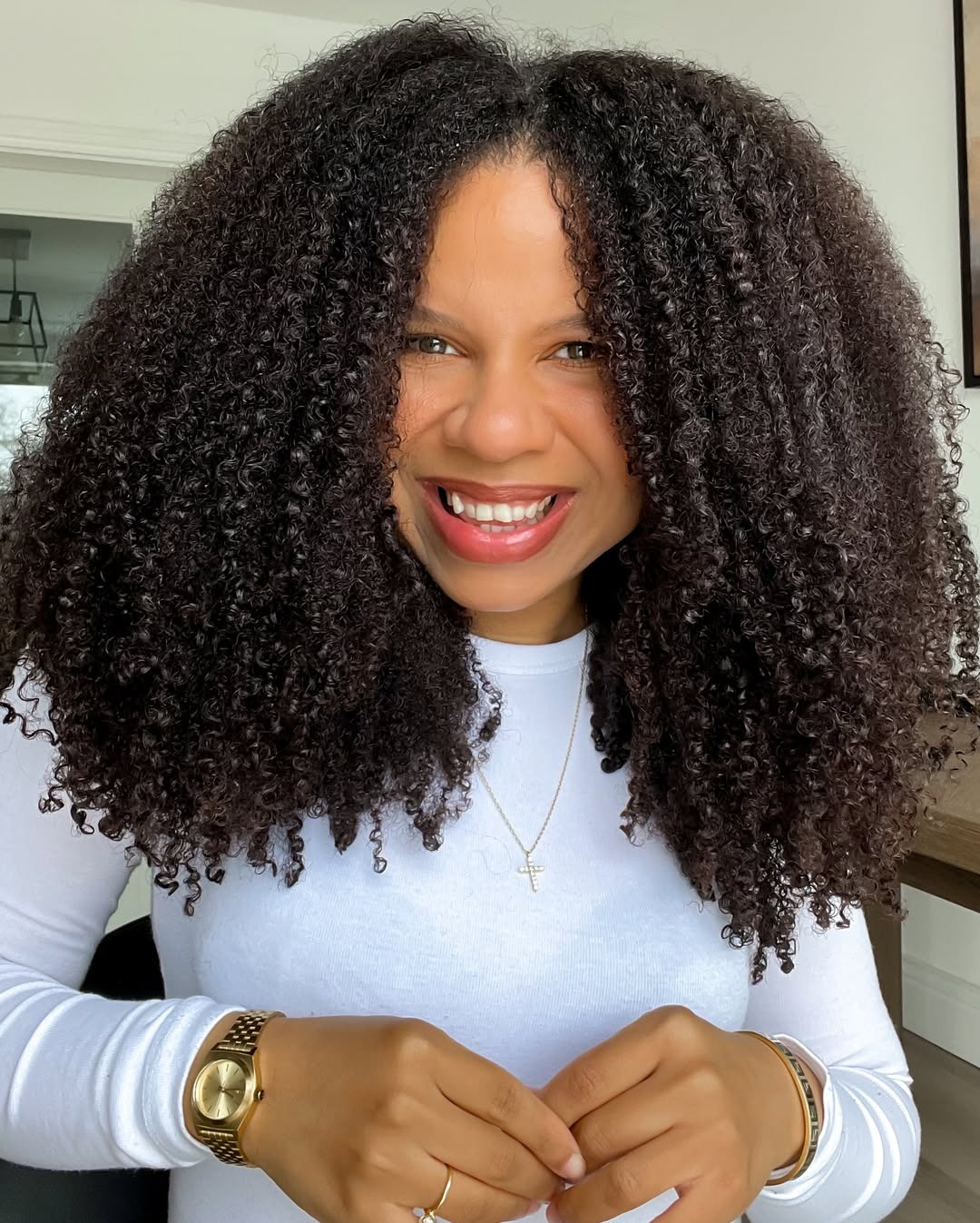 Natural Tousled Curly Texture