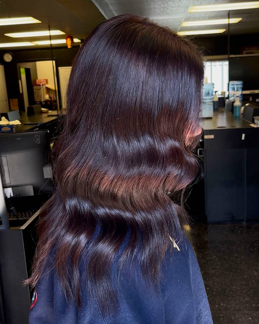 Rich Cherry Chocolate Beachy Waves