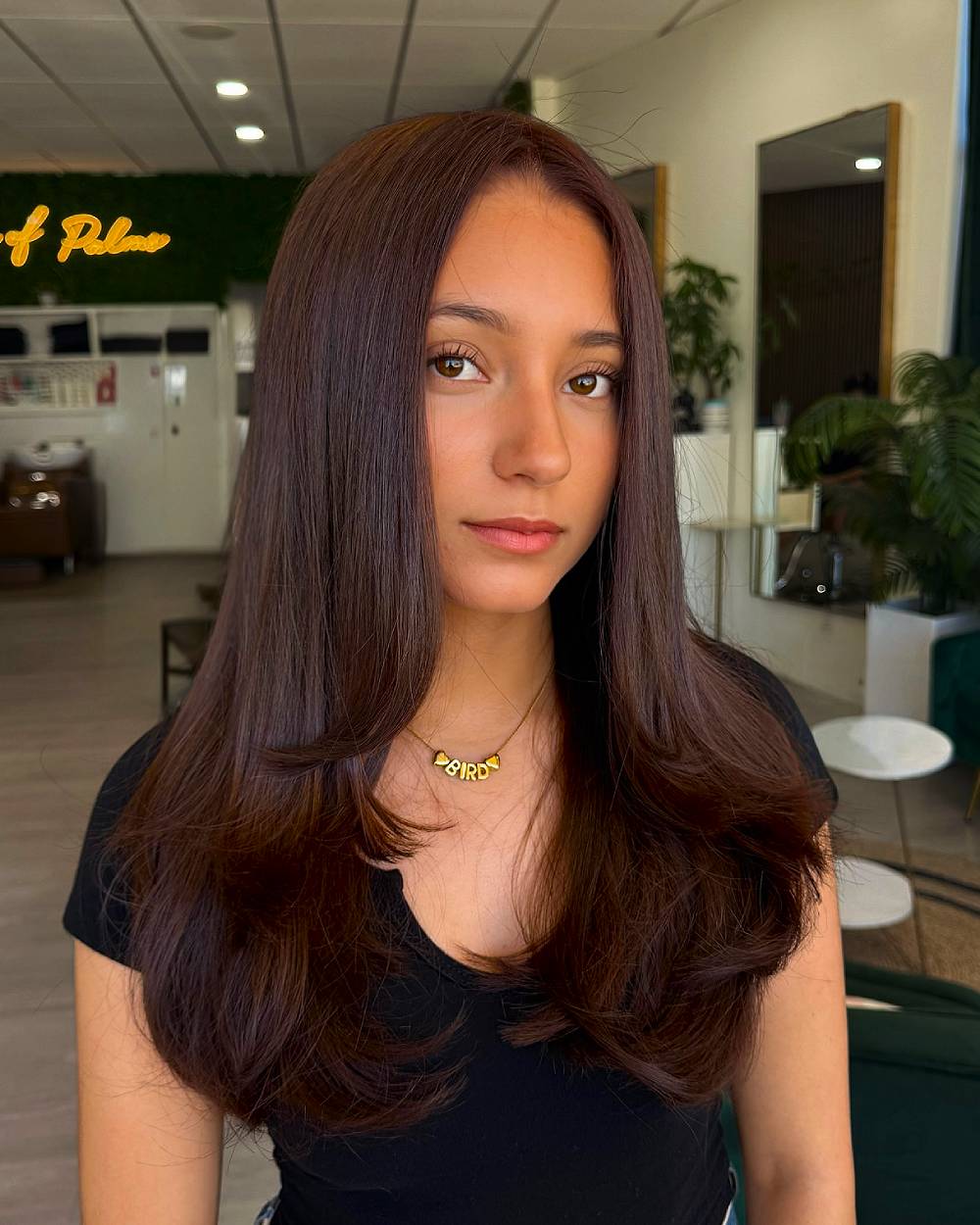 Rich Cherry Chocolate Smooth Mid-Length