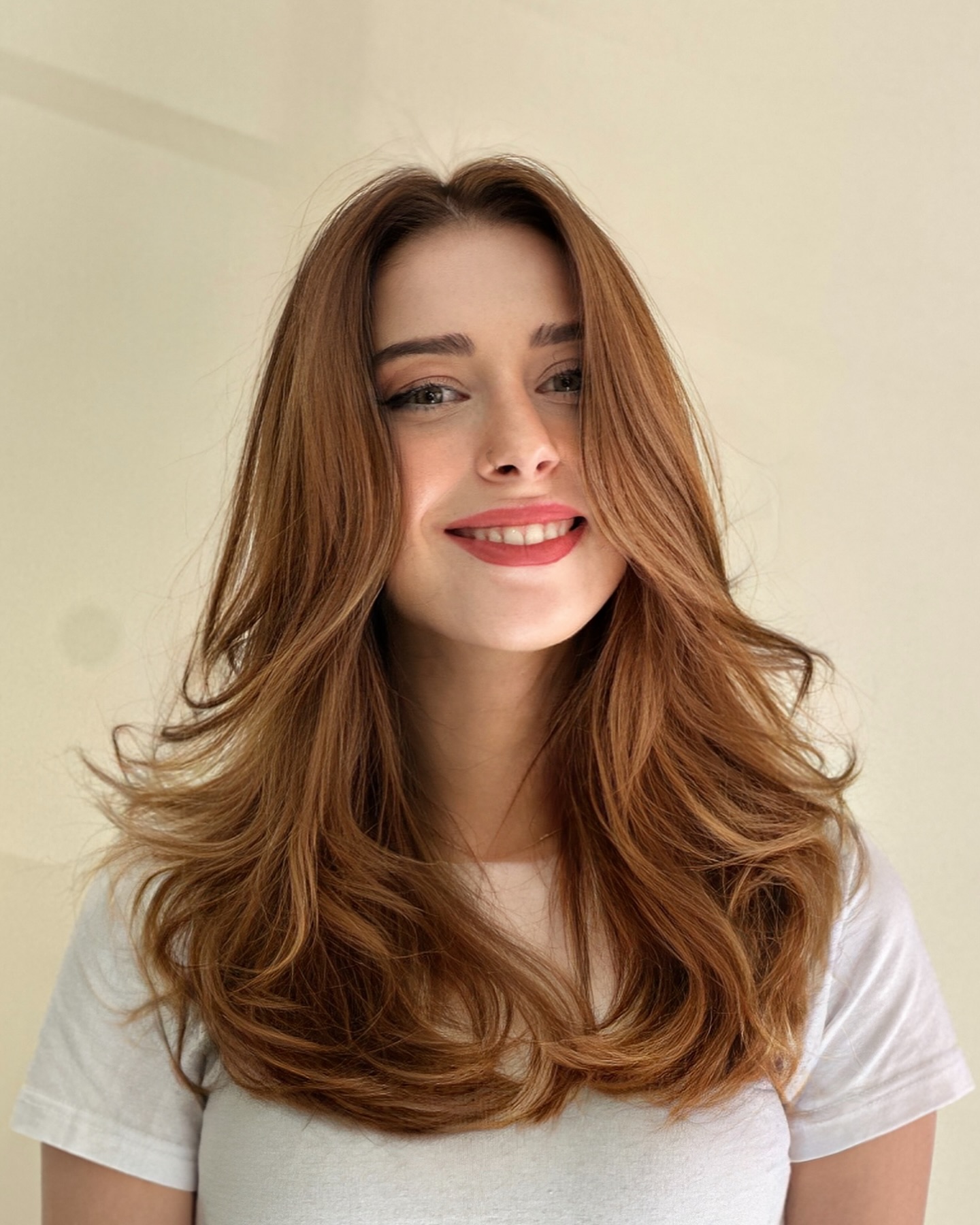 Sprudelnde Kastanienwellen mit sanfter Texturierung