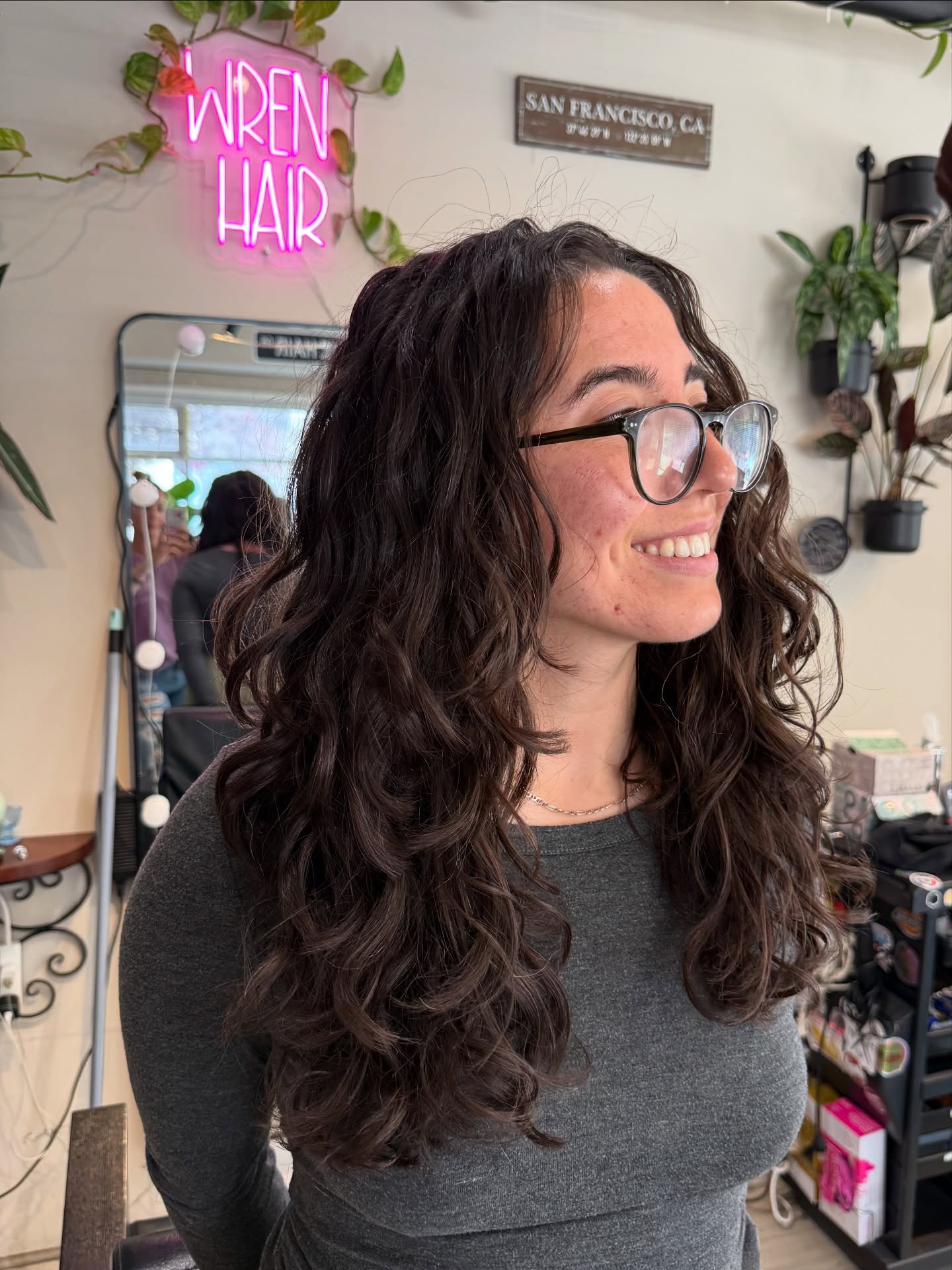 Luxurious Deep Chocolate Cascading Waves