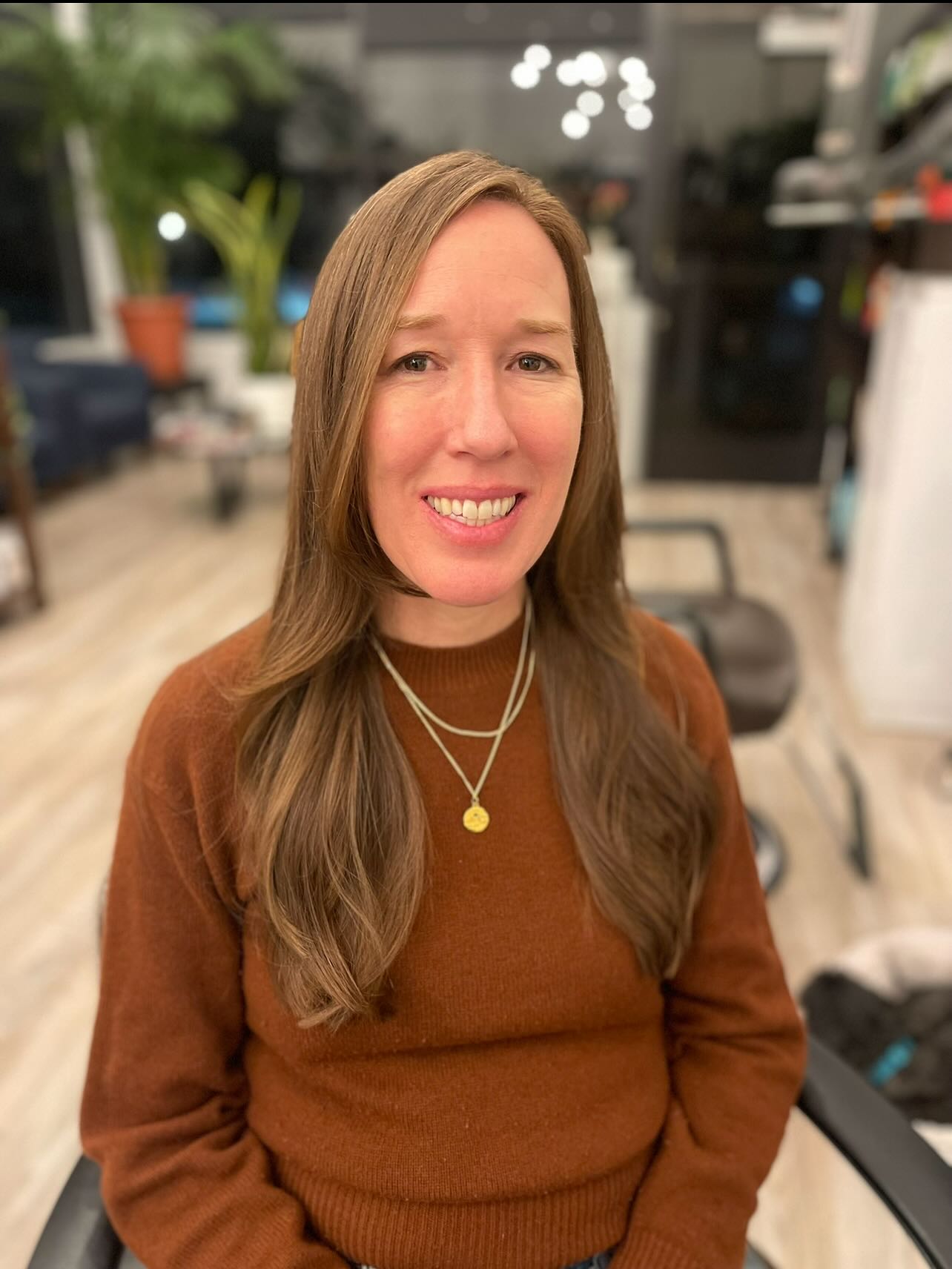 Soft Brunette Layers with Natural Flow