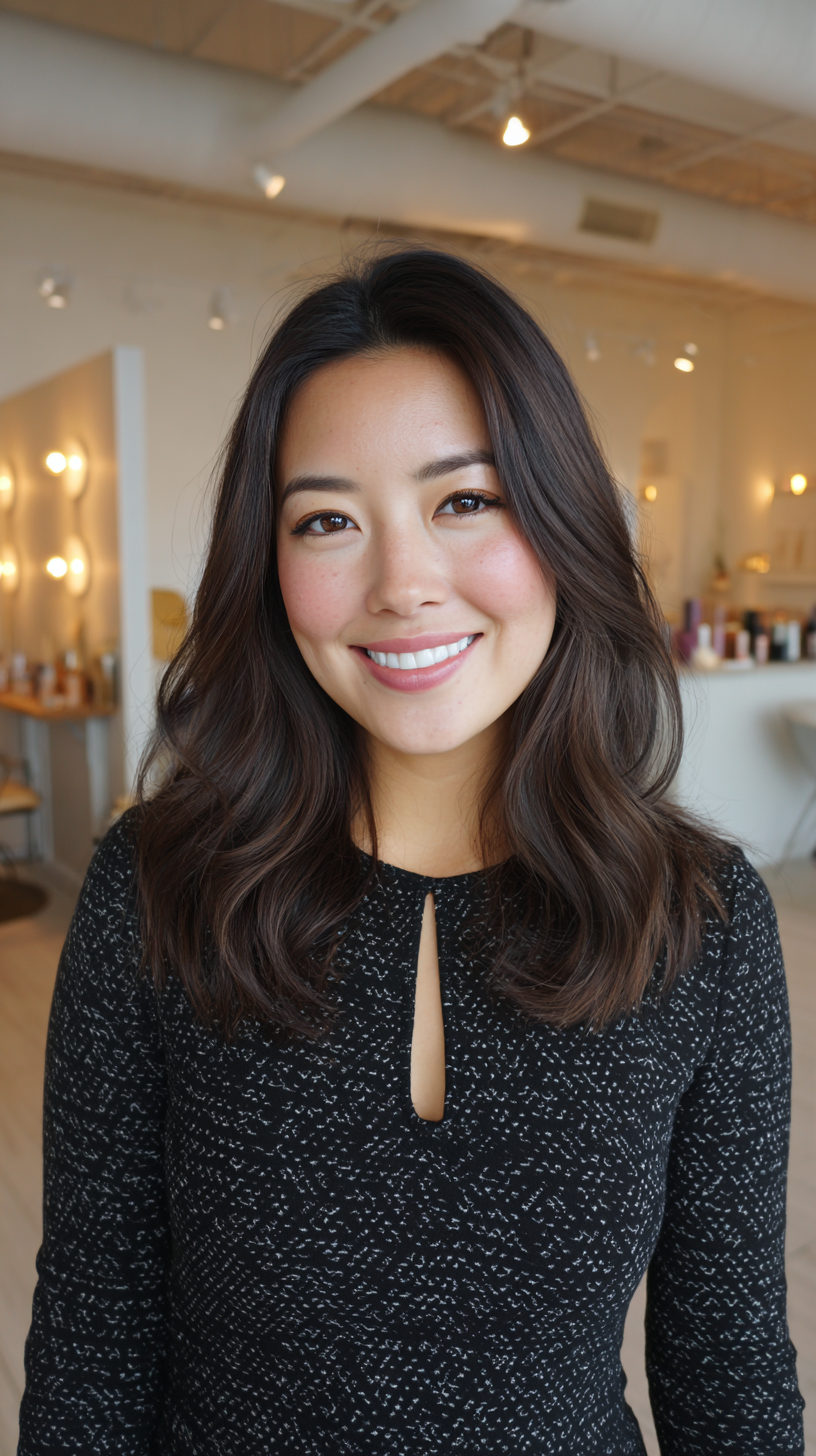 Modern Layered Lob with Soft Waves