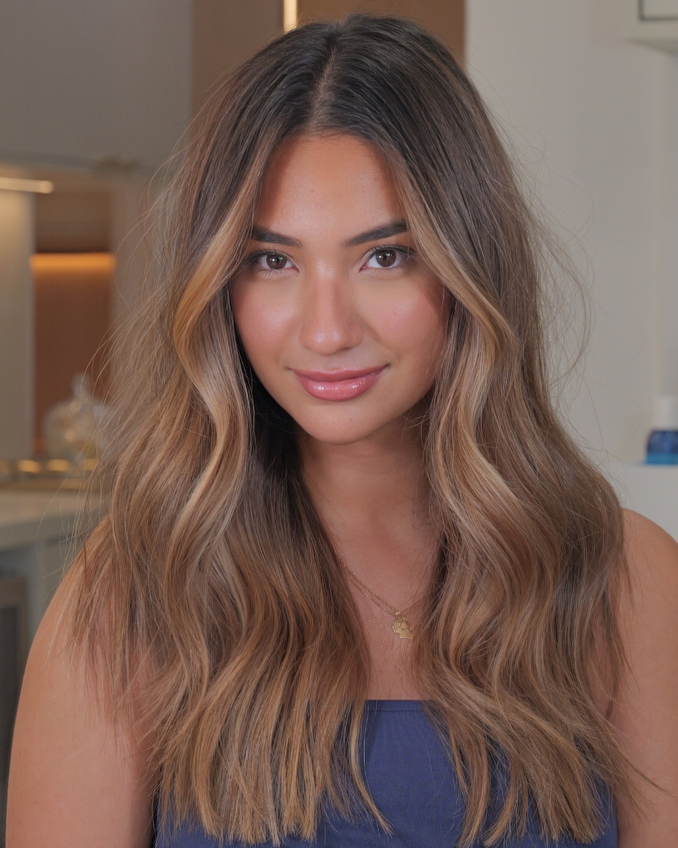 Rich Caramel Cascades with Subtle Blending