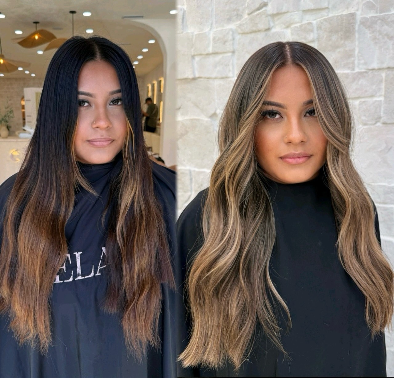 Seamless Smoky Topaz Transition from Dark to Light