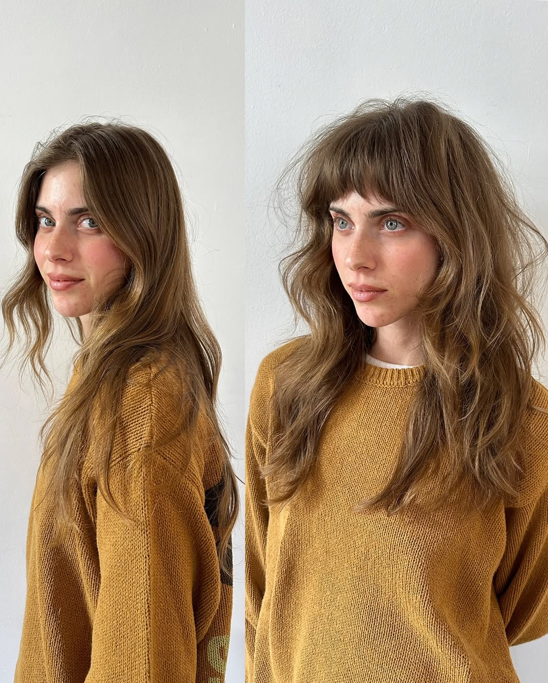 Textured Waves with Seamless Fringe Transition