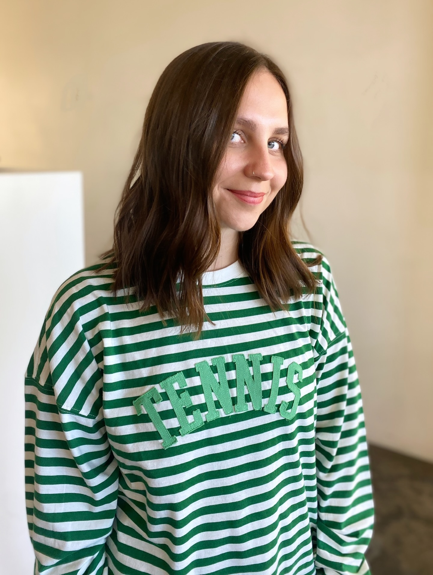 Casual Chestnut Waves with Textured Ends