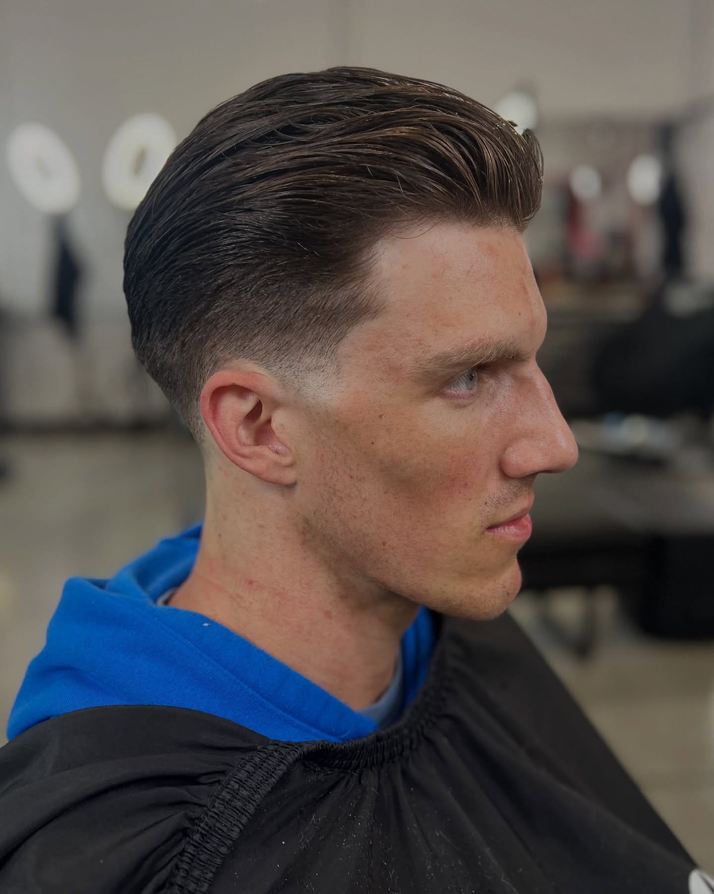 Classic Slicked-Back Undercut