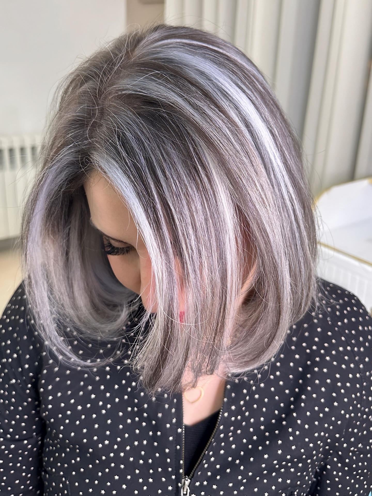 Dimensional Silver Layered Lob