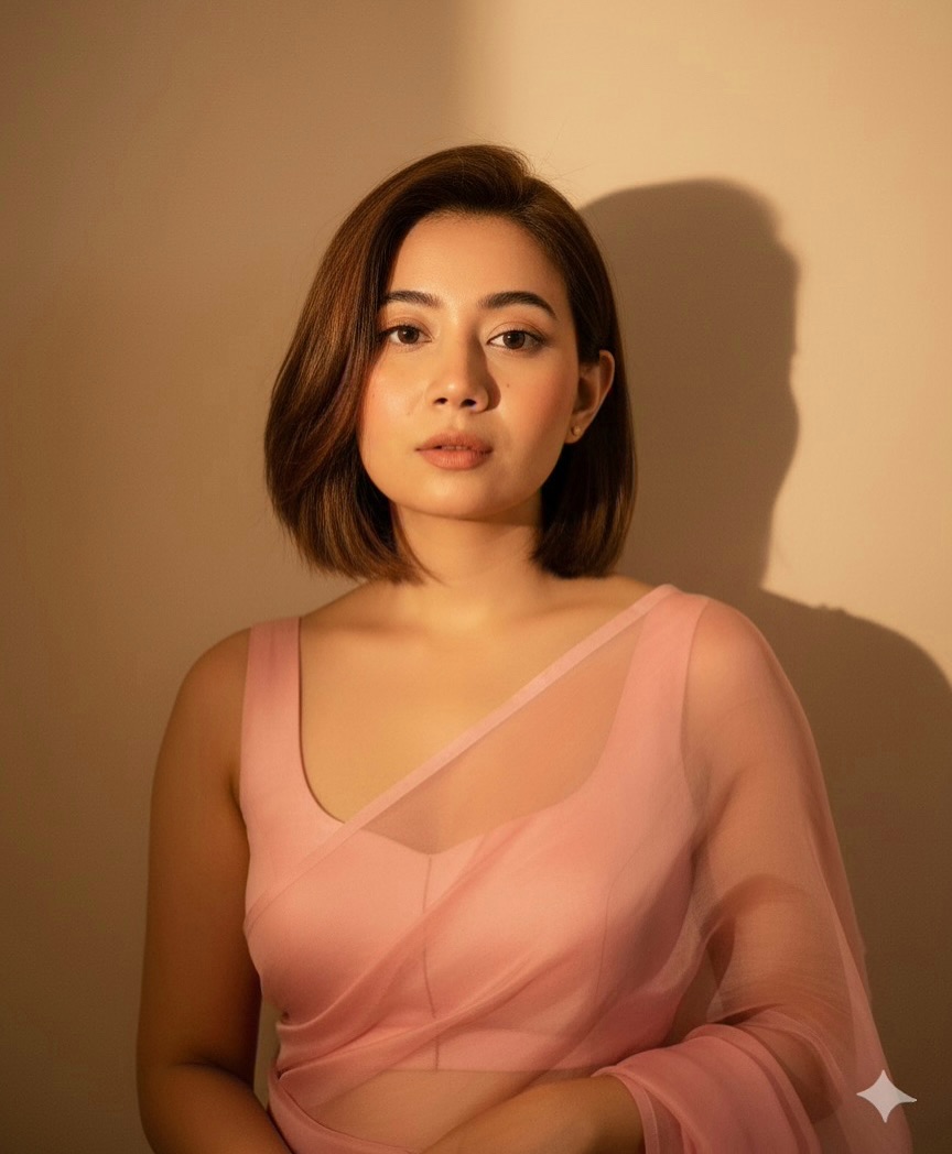 Sleek Caramel Bob with Subtle Layers