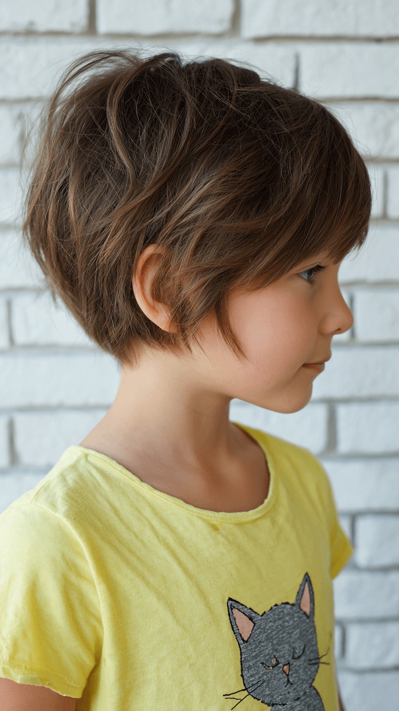 Charming Tousled Pixie Cut for Fine Hair