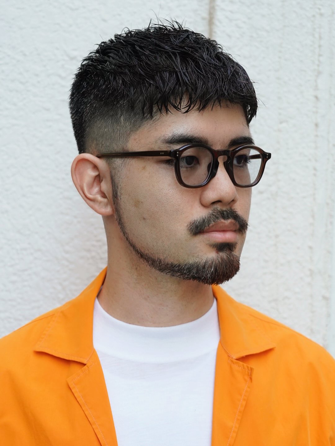 Edgy Textured Top with Precision-Sculpted Sides