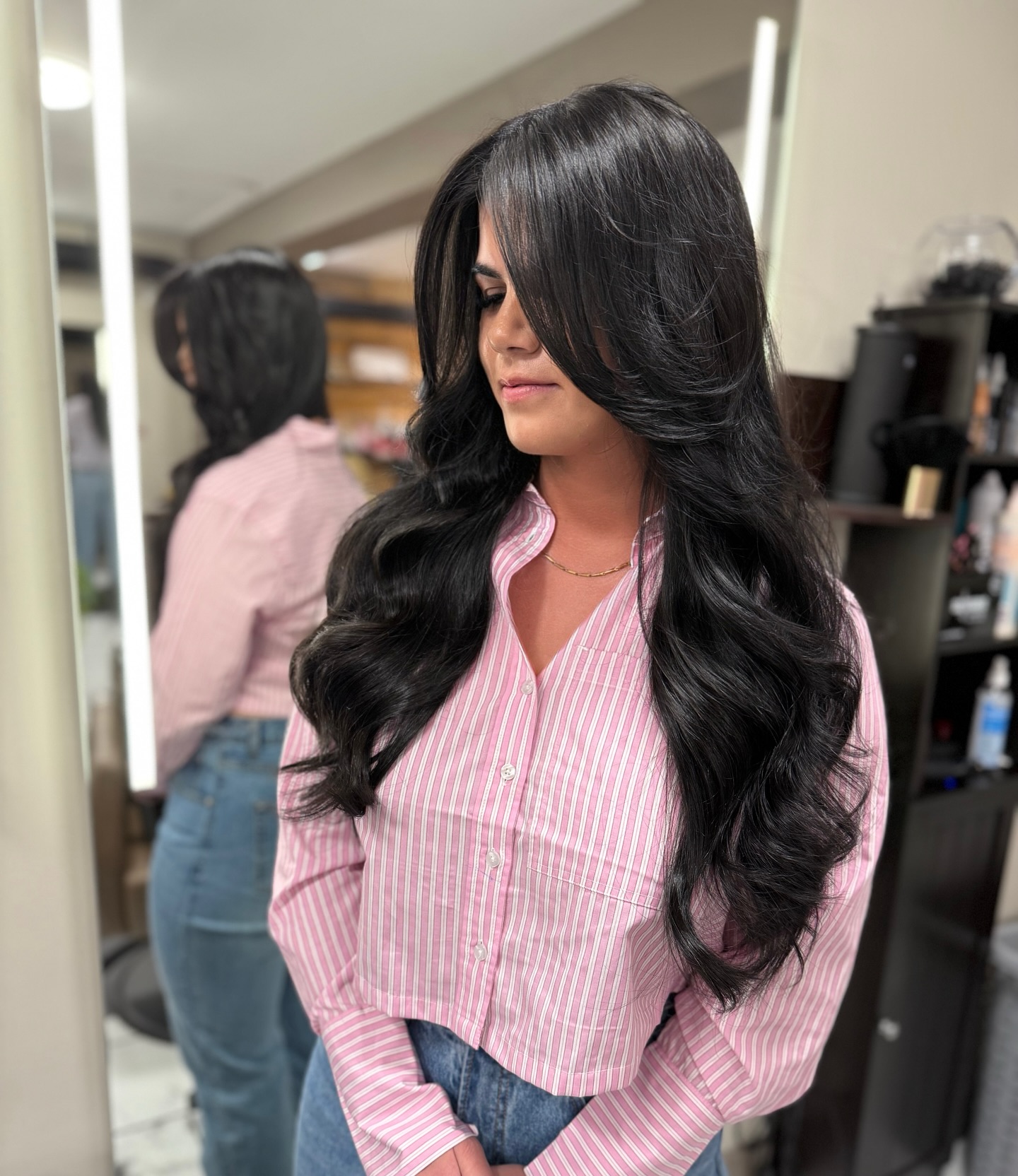 Luxurious Sultry Dark Ash Brown Waves