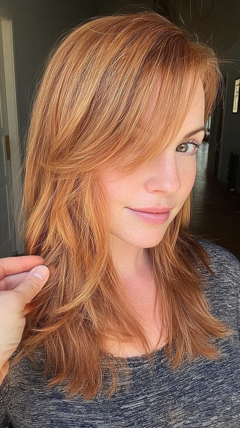 Natural Light Auburn with Gentle Waves