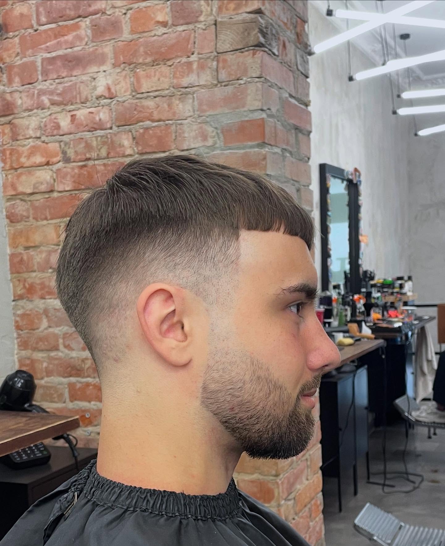 Sculpted Precision Fade with Clean Lines