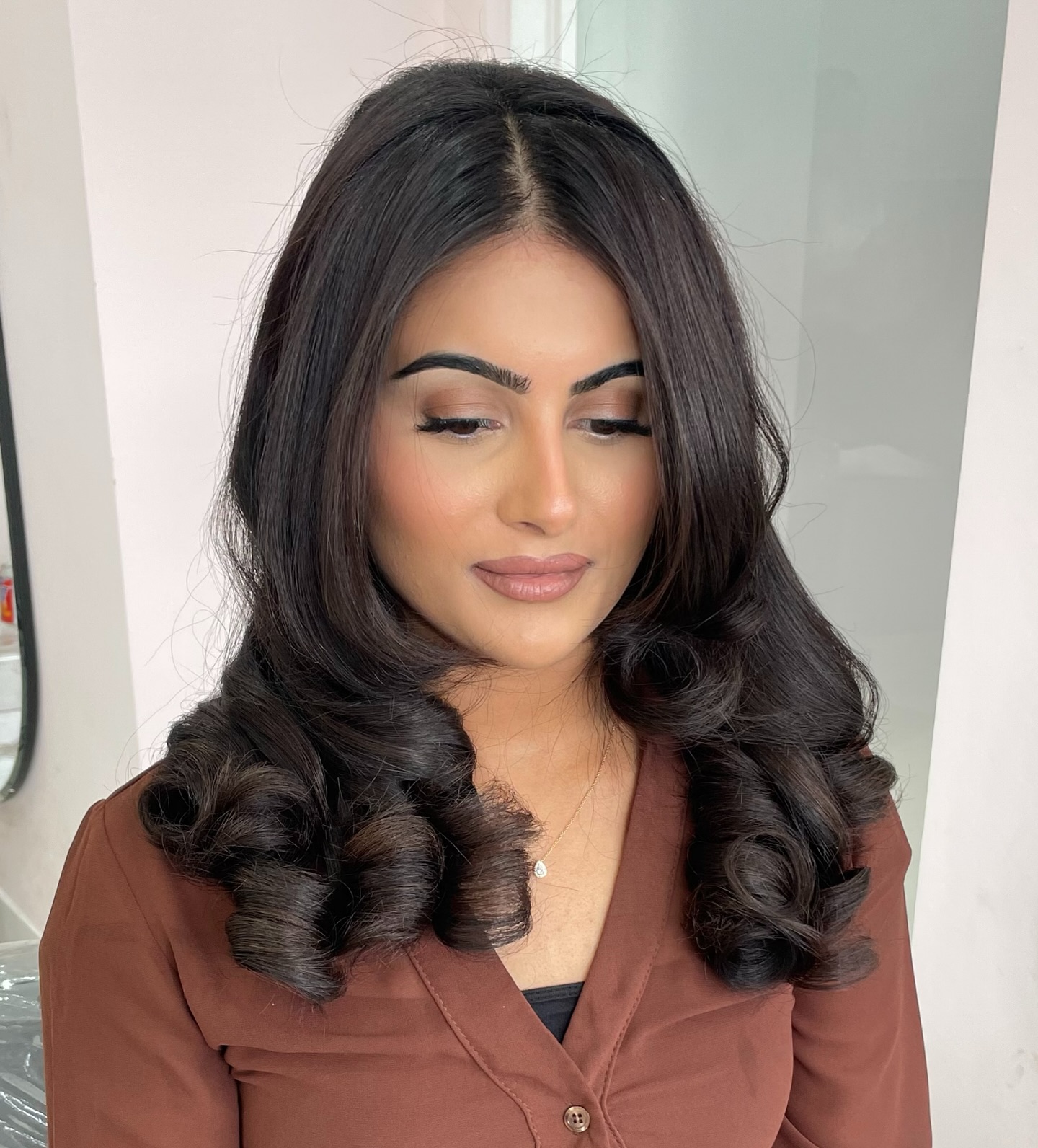 Voluminous Silken Chocolate Curls