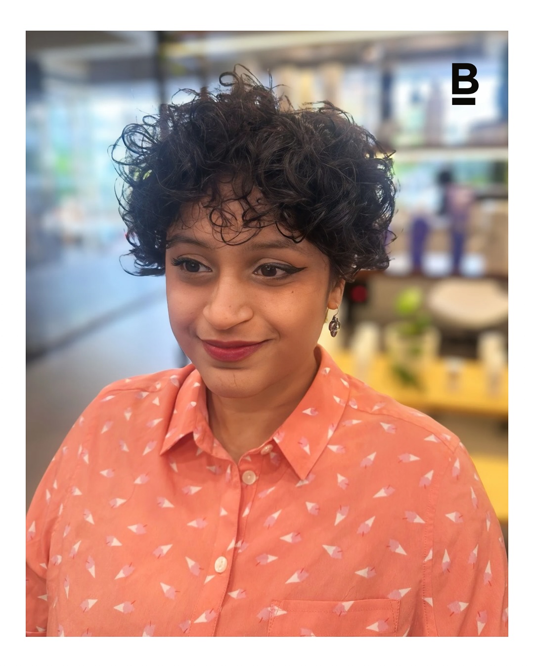 Chic Tousled Curly Pixie Cut