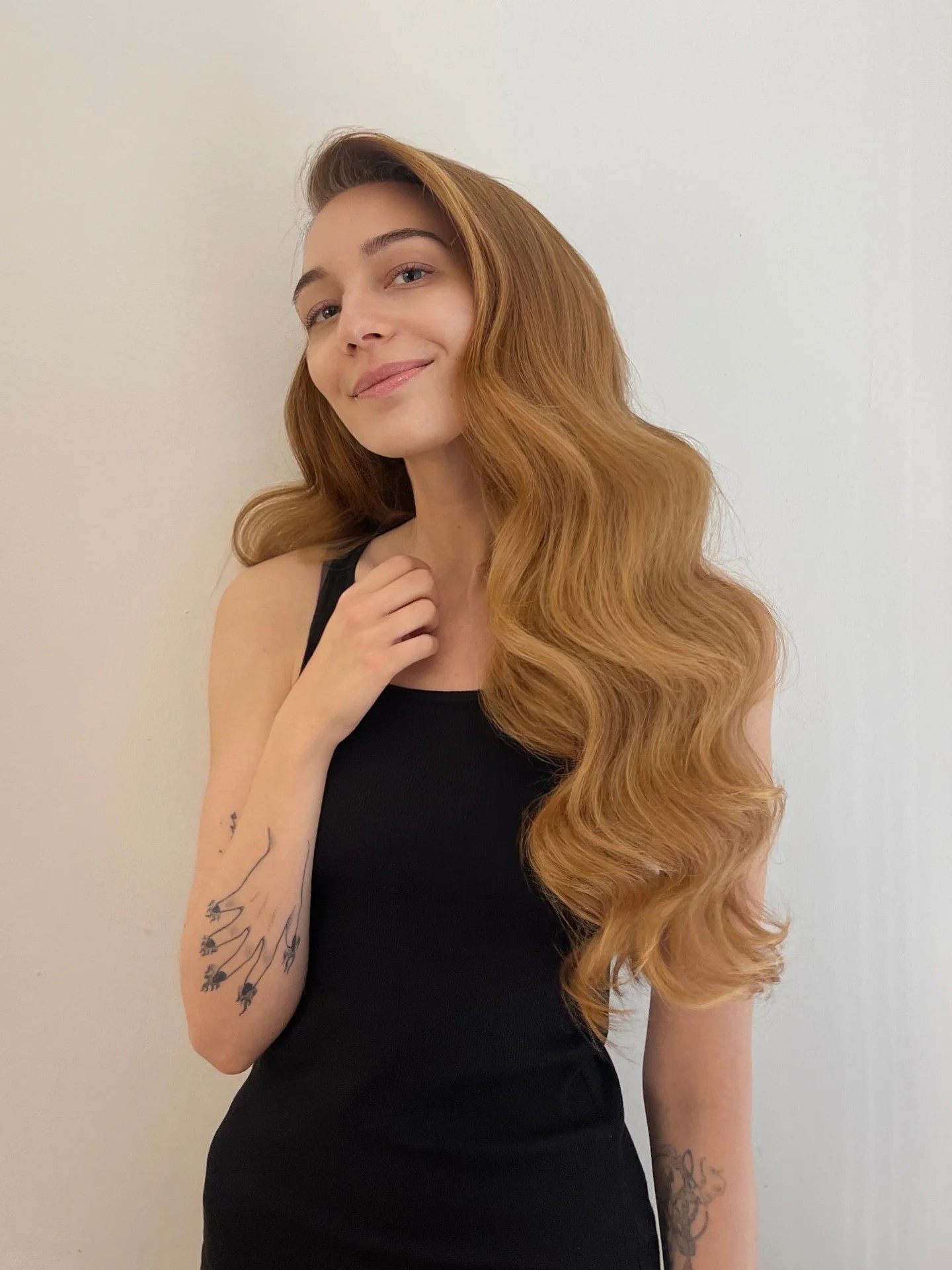 Graceful Golden Waves with a Soft Side Part