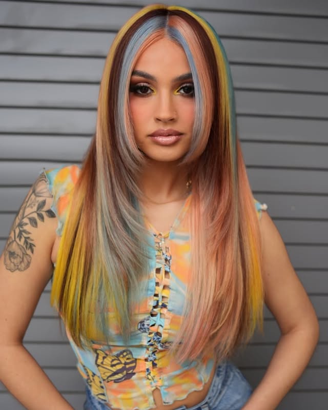 Soft Pastel Mélange with Sleek Finish