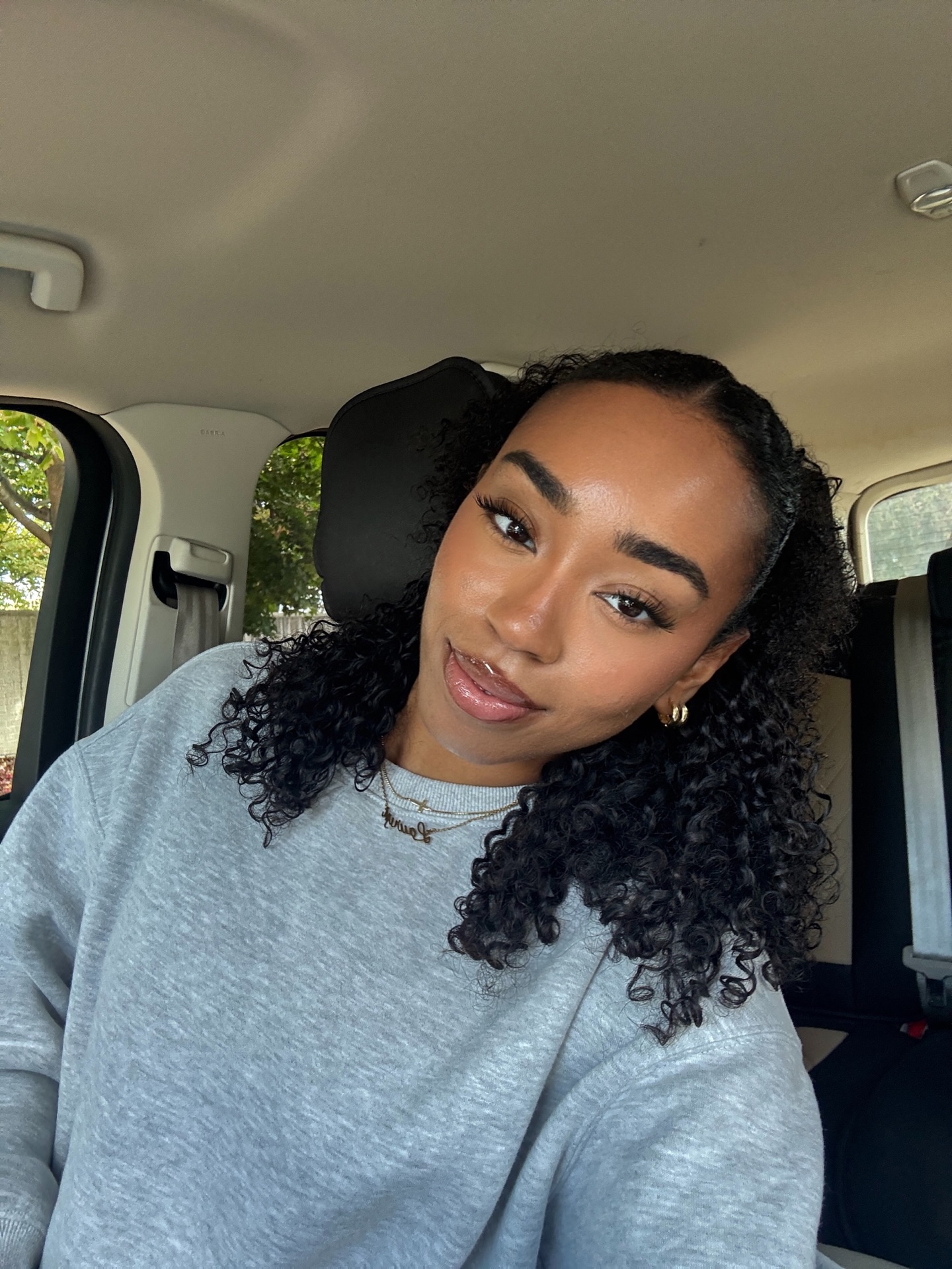 Captivating Shoulder-Length Curly Lob