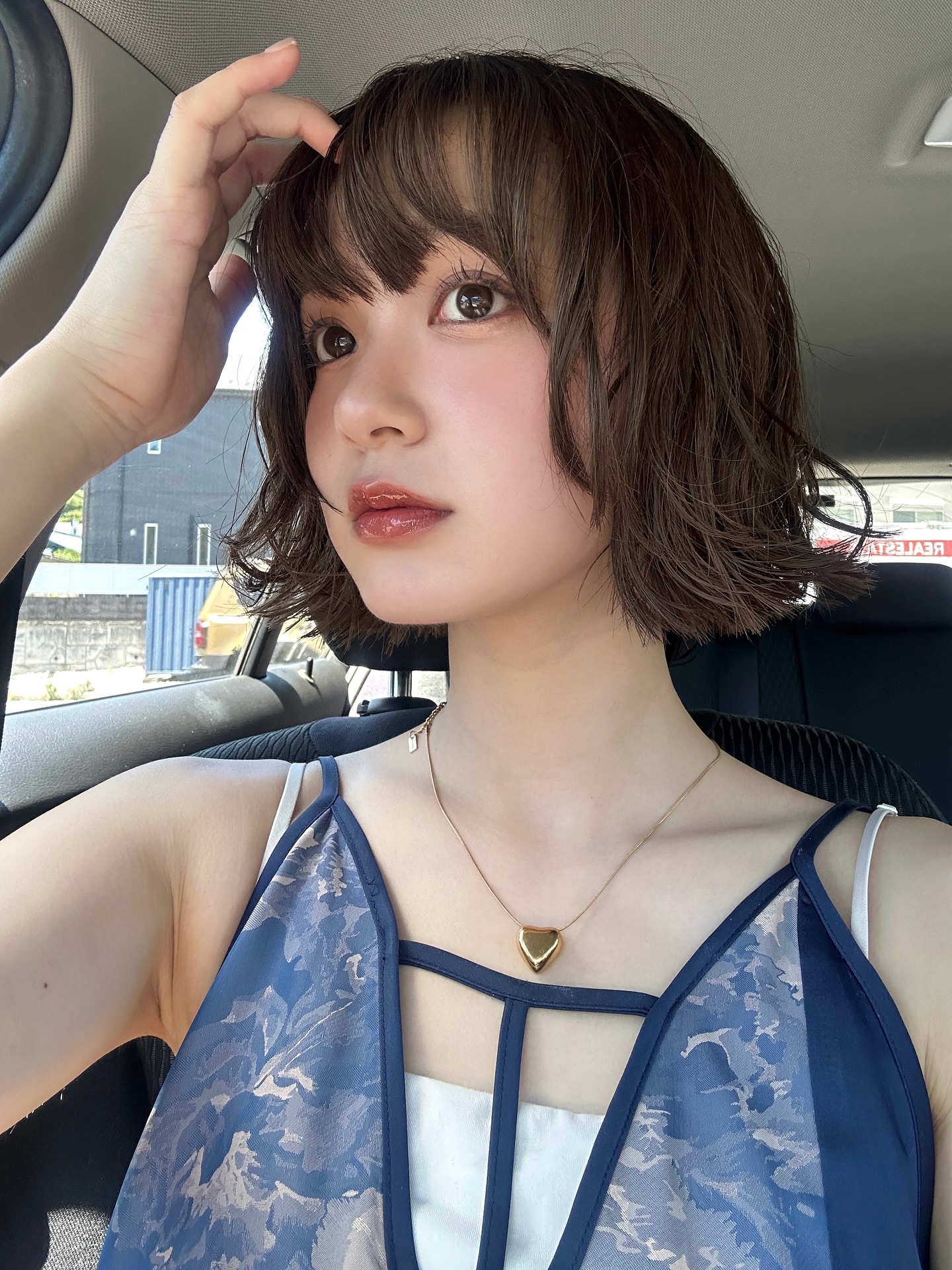 Chic Textured Bob with Soft Fringe