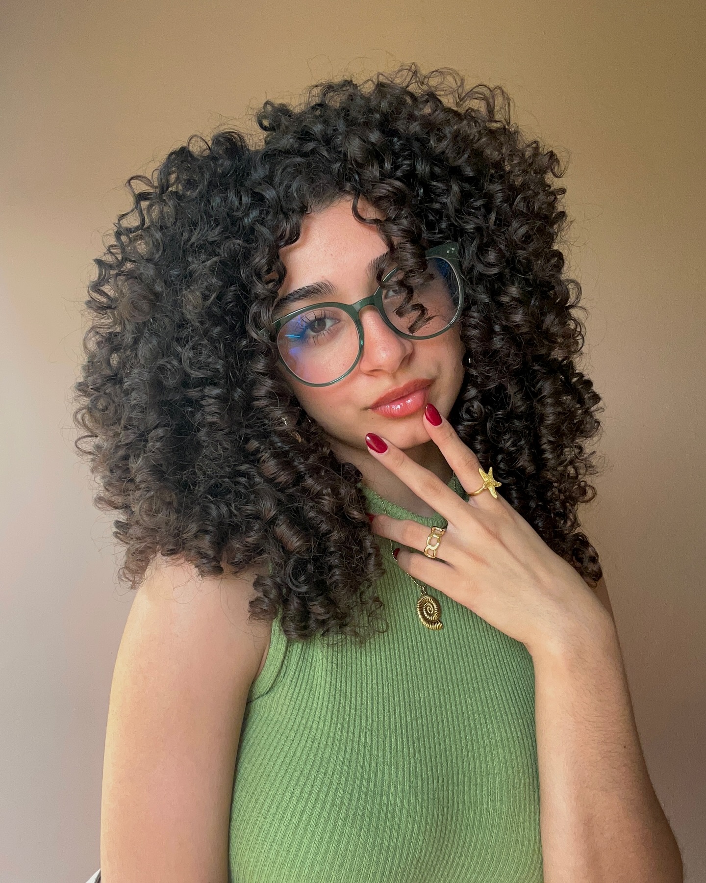 Bouncy Natural Corkscrew Curls